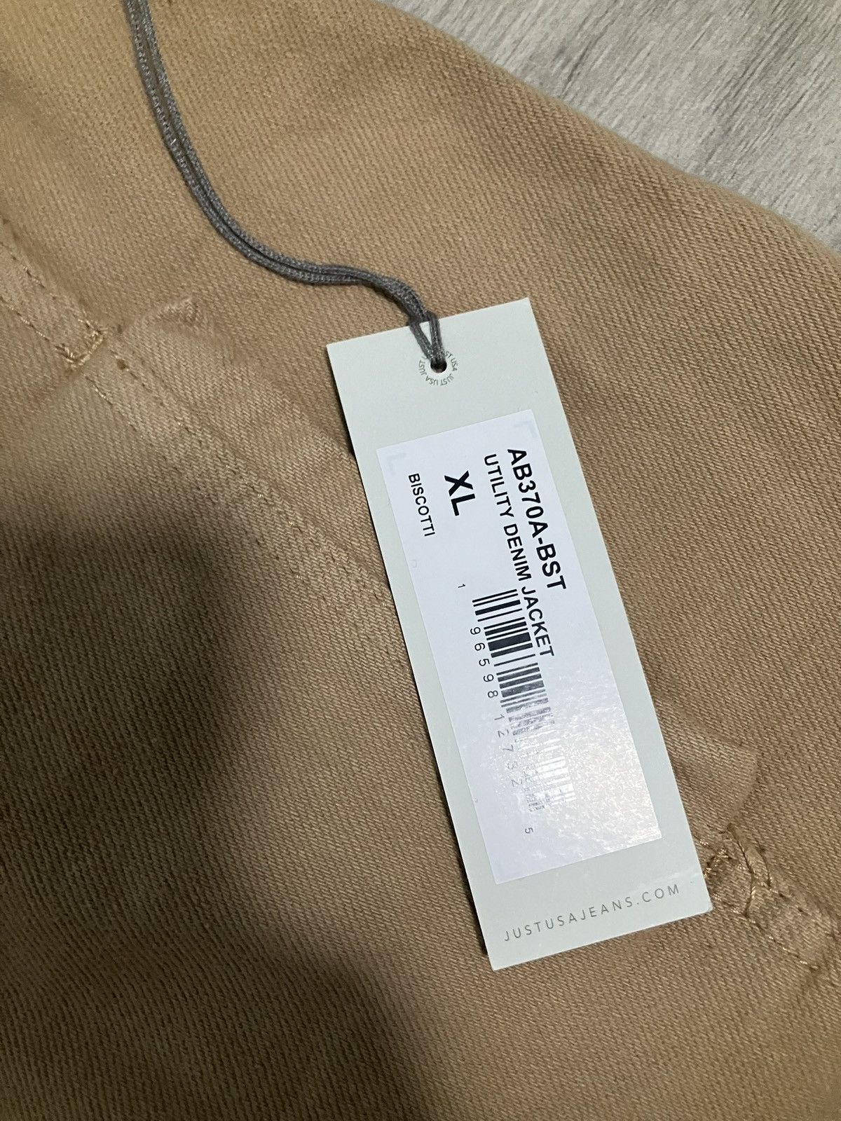 Other Khaki Jean Jacket Size XL / US 12-14 / IT 48-50 - 3 Thumbnail
