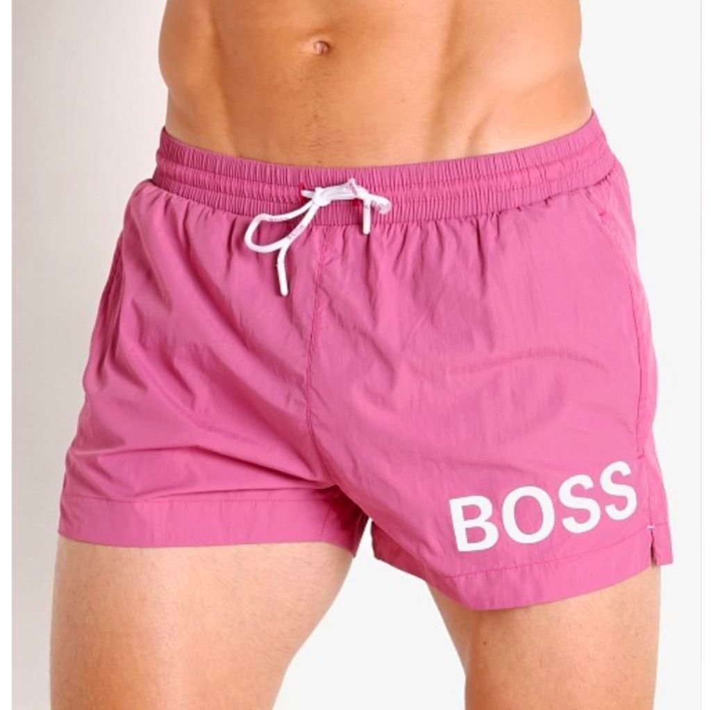 Hugo Boss Hugo boss Mooney mauve swim trunks size large Size US 26 / EU 42 - 3 Thumbnail