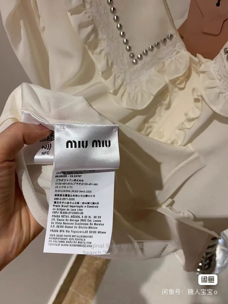 Miu Miu Miu Miu 38 short sleeves Size M / US 6-8 / IT 42-44 - 7 Thumbnail