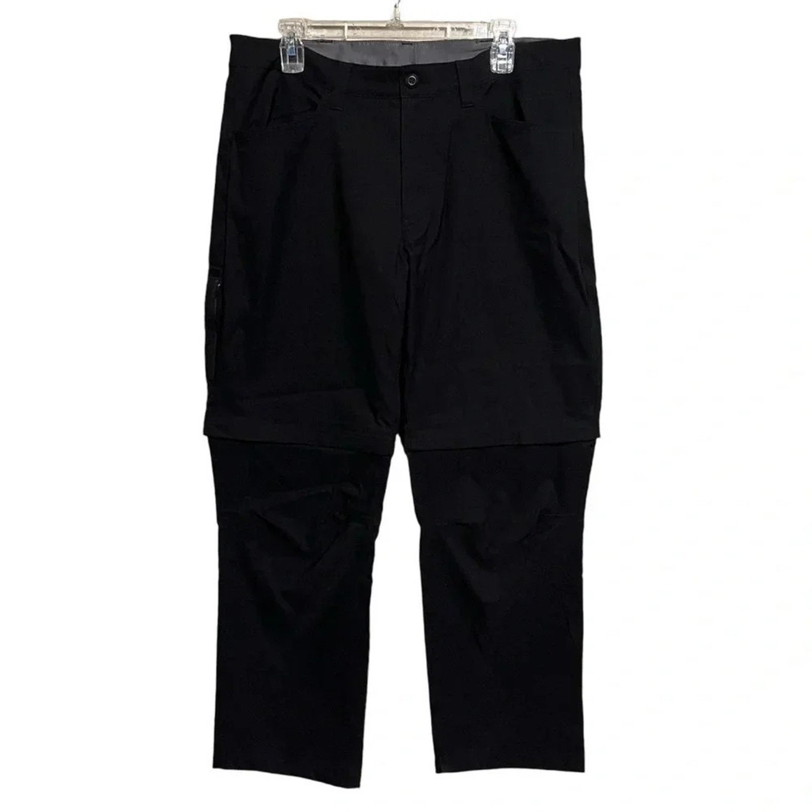 Eddie Bauer Eddie Bauer Convertible Tech Pants Size 36x30 Black Size US 36 / EU 52 - 1 Thumbnail