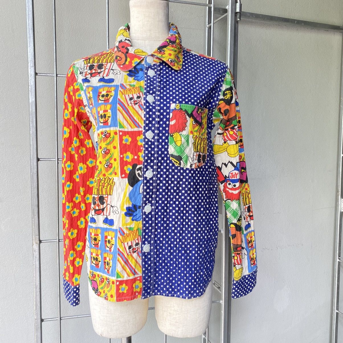 Japanese Brand Jam Colorful Cartoon Shirt Size M / US 6-8 / IT 42-44 - 1 Thumbnail