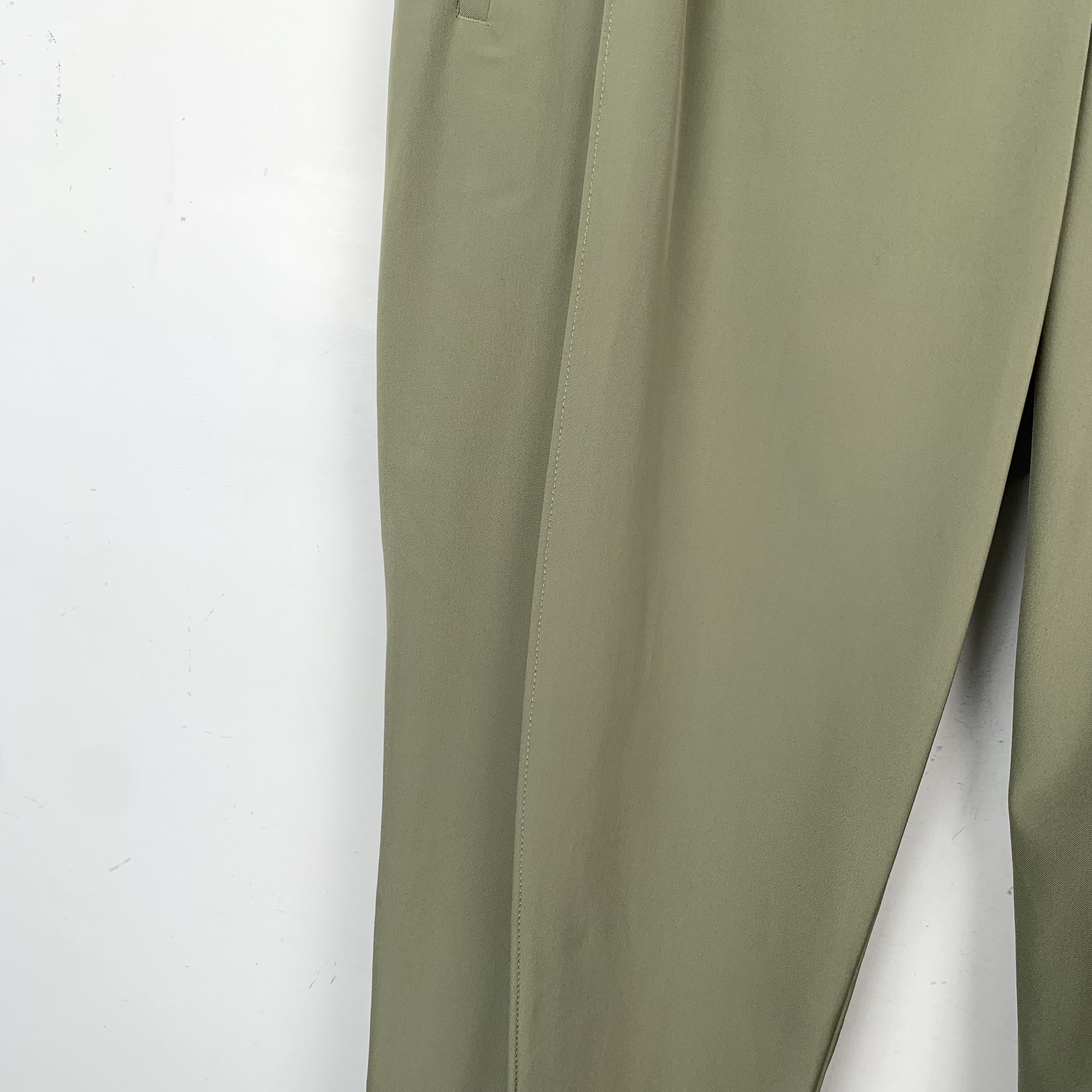 Armani Emporio Armani Dark Green Elastic Waist Casual Pants (48) Size US 32 / EU 48 - 6 Thumbnail