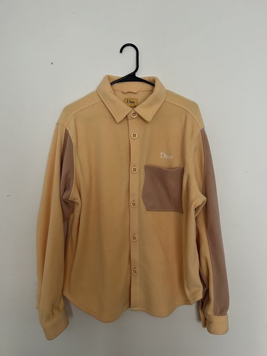 Dime Dime Polar-fleece Button Up Shirt | Grailed