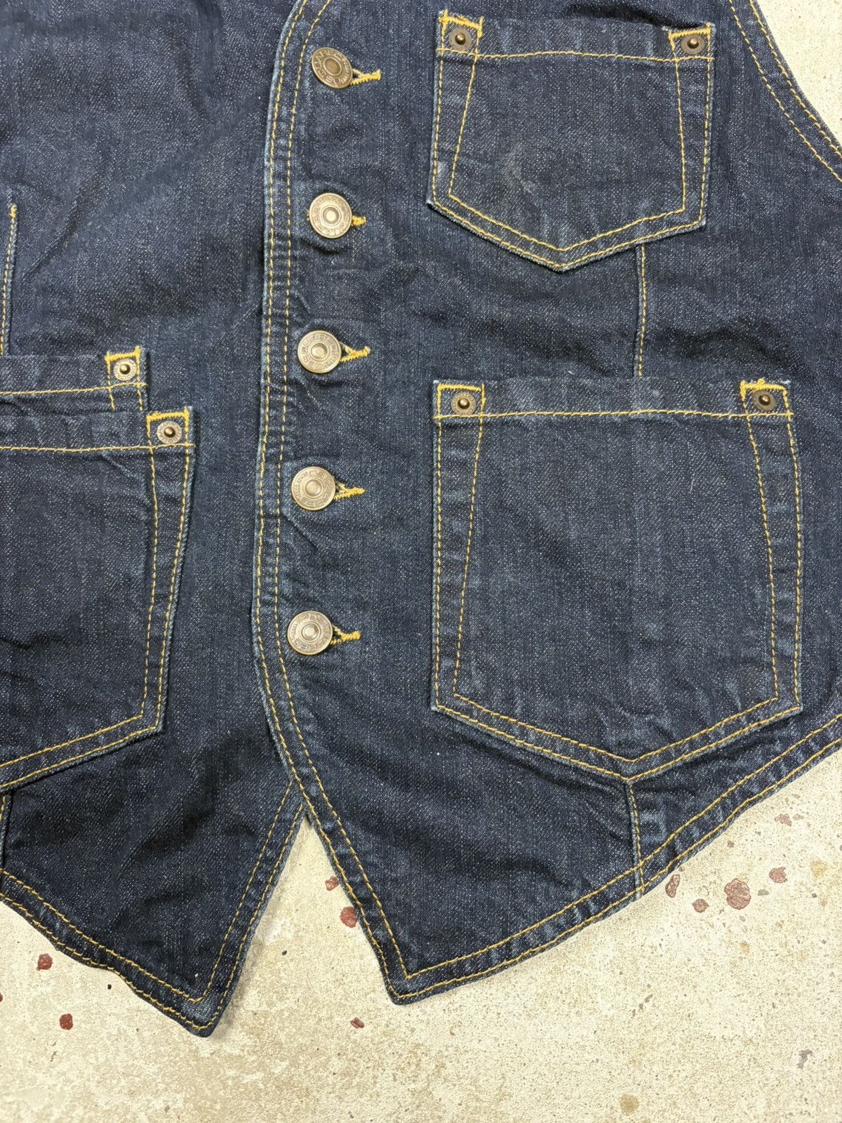 Dsquared2 SS 2006 Dsquared2 Denim Jeans Harness Vest Rare Runway Size US L / EU 52-54 / 3 - 5 Thumbnail