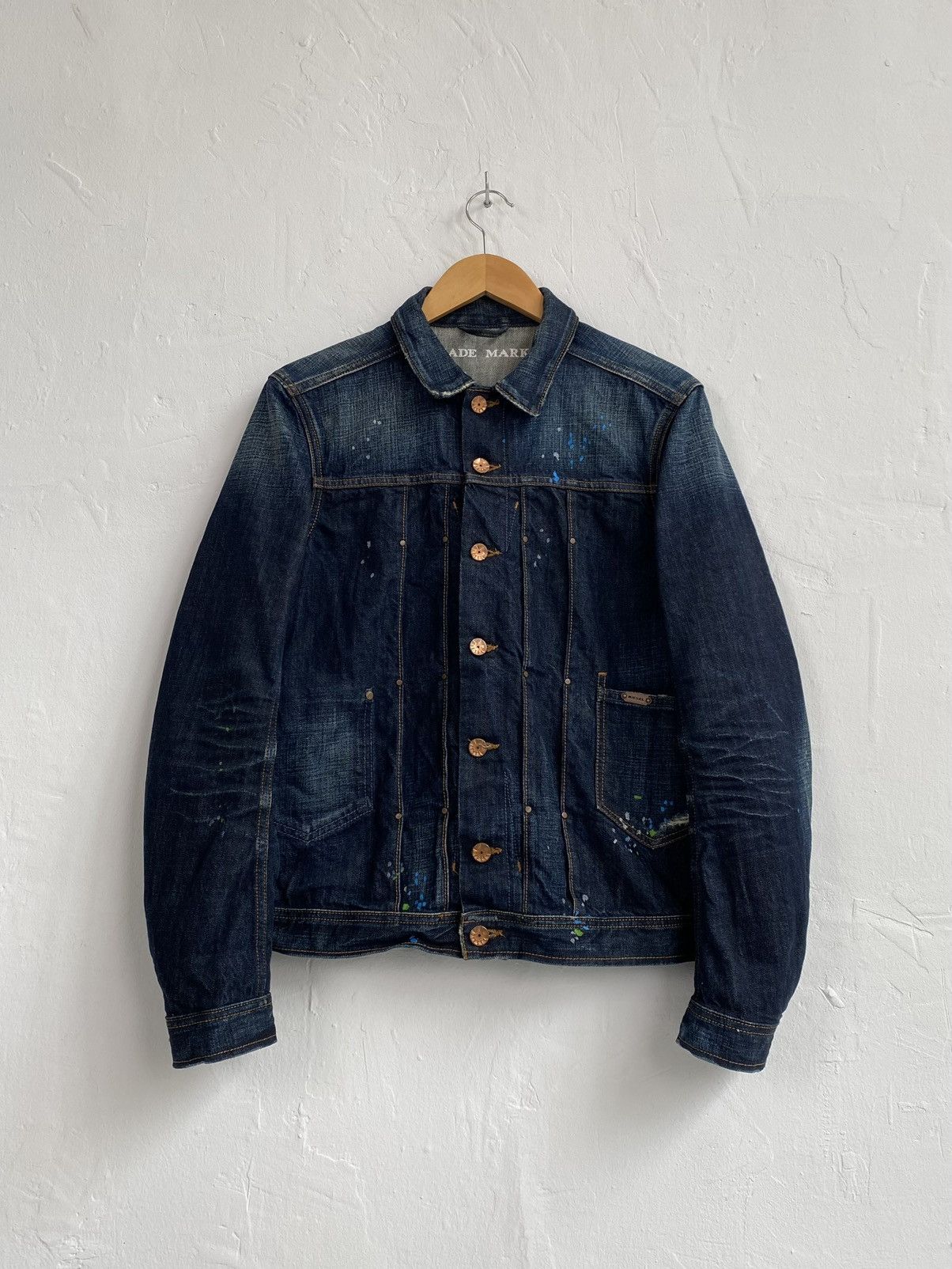 Diesel × Vintage 2010 Diesel Juzicon Giacca Washed Denim Jacket Size US S / EU 44-46 / 1 - 1 Thumbnail