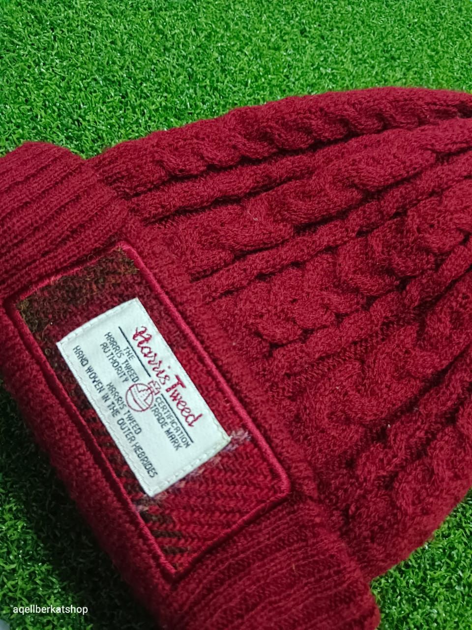 Harris Tweed CLOSSHI JAPAN X HARRIS TWEED Beanie Size ONE SIZE - 3 Thumbnail