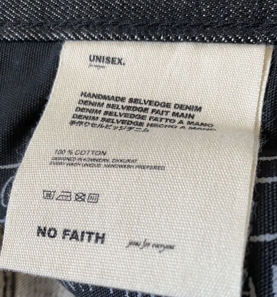 No Faith Studios Sun Faded Dune Baggy Denim - No Faith Studios Pants Size US 36 / EU 52 - 9 Thumbnail