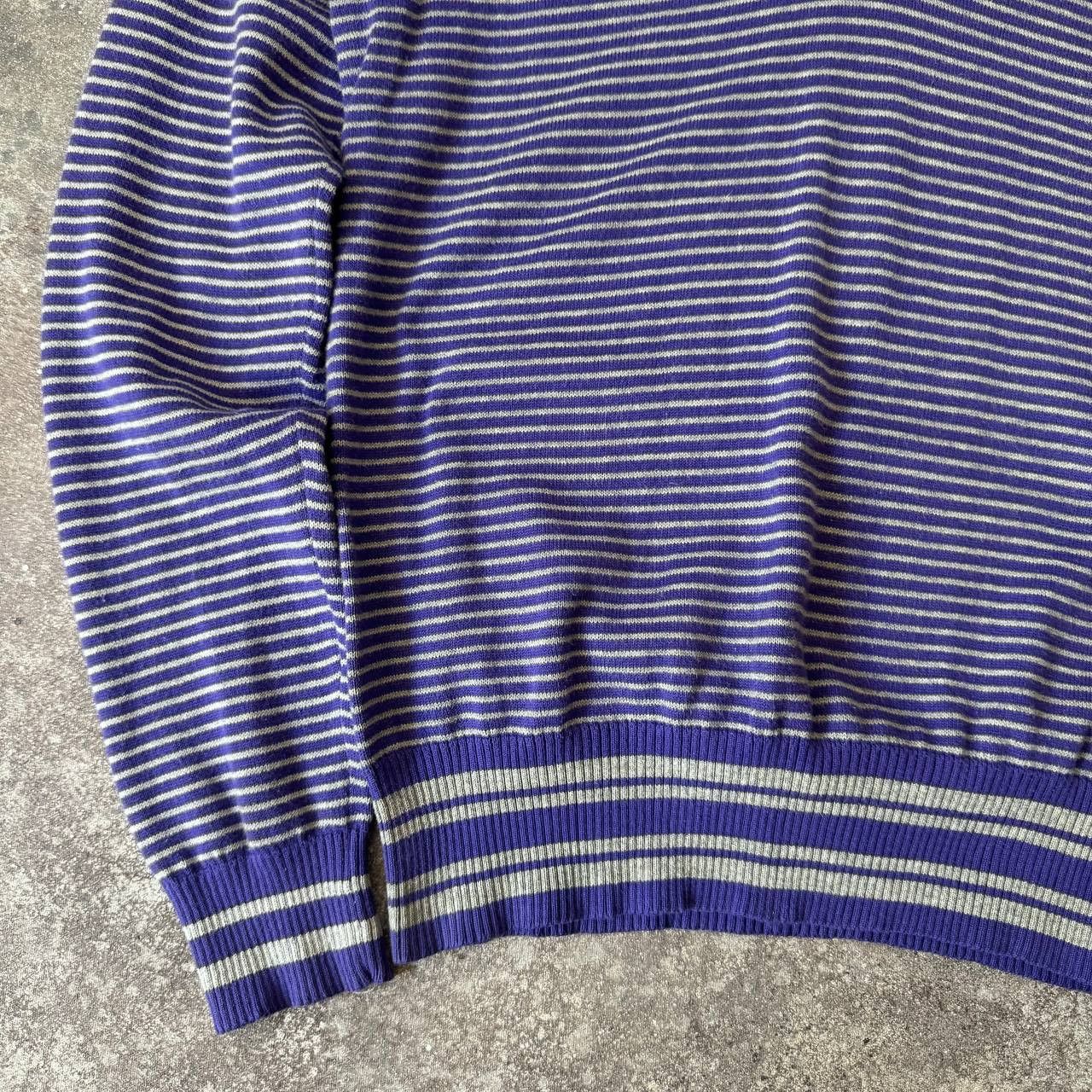 Dolce & Gabbana × Vintage D&G Dolce & Gabbana Vintage Stripped Woman's Knit Sweater Size L / US 10 / IT 46 - 7 Thumbnail