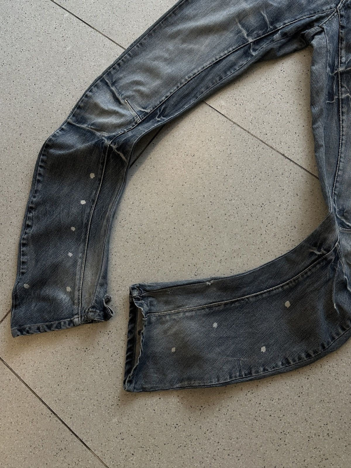 PPFM PPFM 90s Banana Curve Cut Denim Pants Size US 32 / EU 48 - 5 Thumbnail