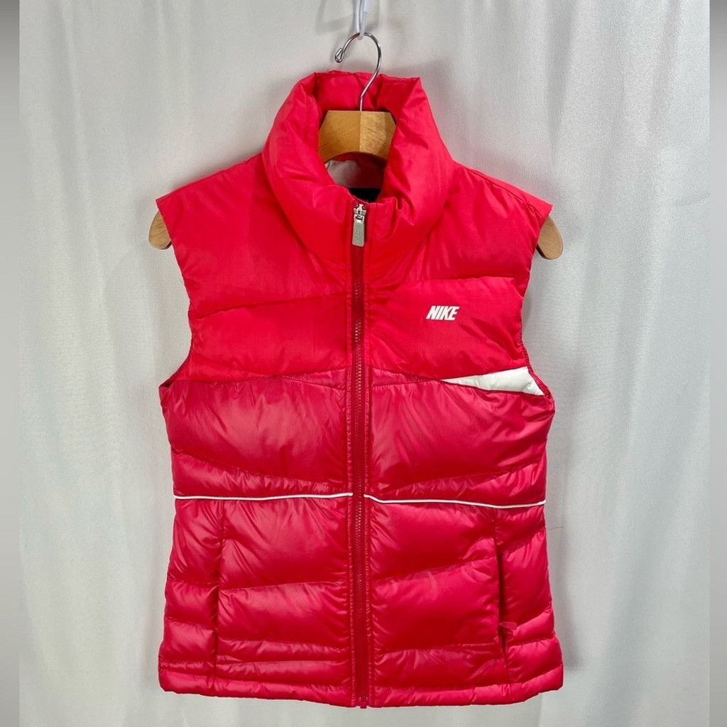 Nike Nike Alliance 550 Down Red Puffer Vest Gillet Size S Size S / US 4 / IT 40 - 2 Thumbnail