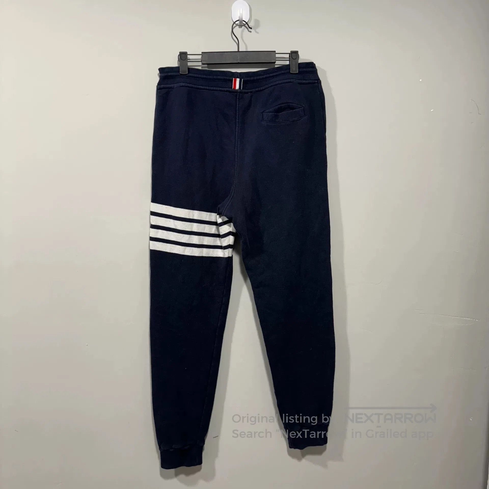 Thom Browne Thom Browne Navy Sweatpants Size 3. Size US 30 / EU 46 - 2 Thumbnail