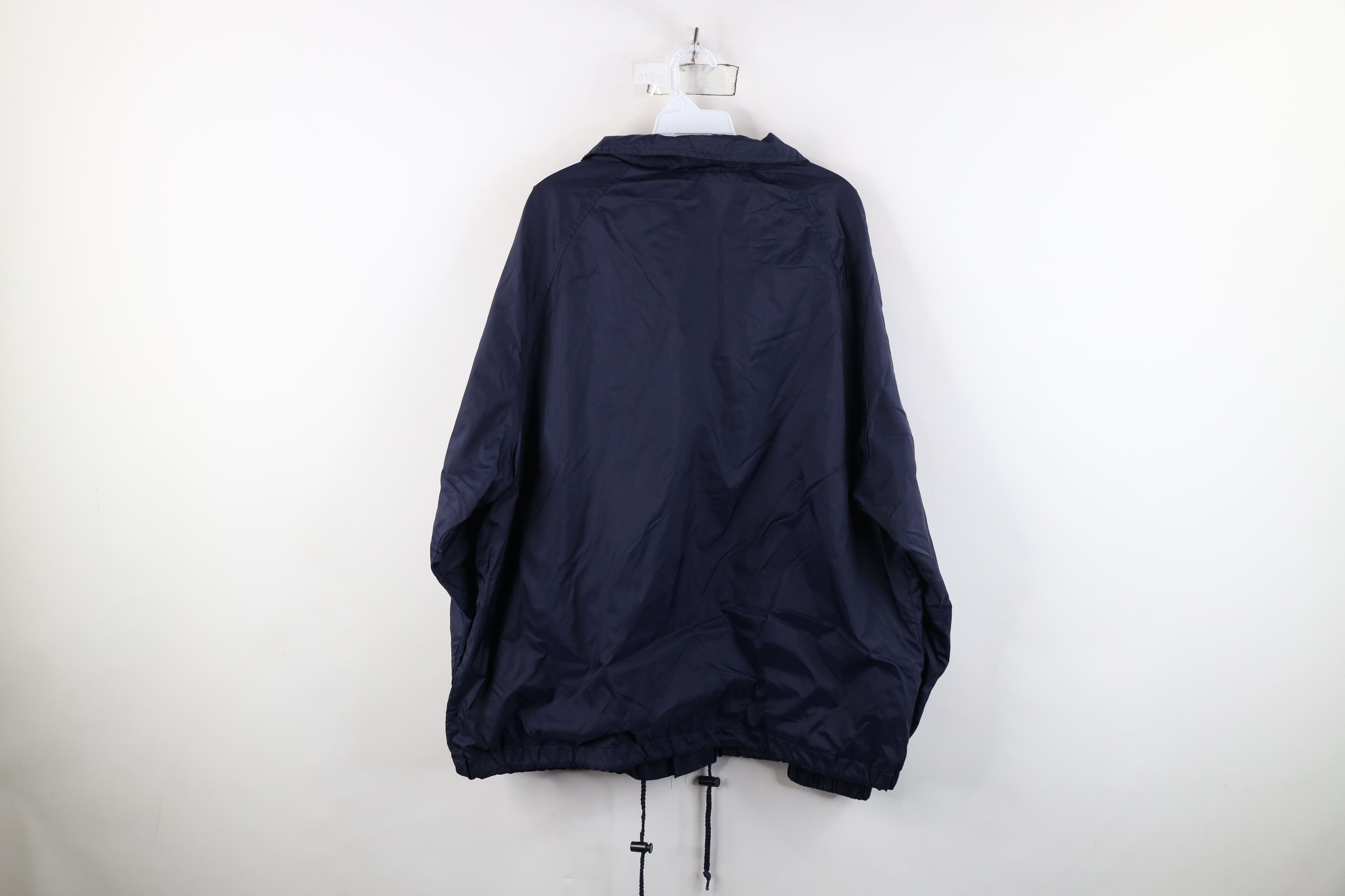 Vintage Vintage 90s Streetwear Coach Coaches Windbreaker Jacket Blue Size US L / EU 52-54 / 3 - 11 Thumbnail