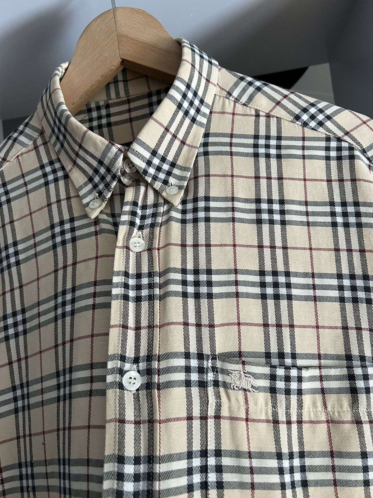 Burberry Vintage Burberry nova check shirt Size US L / EU 52-54 / 3 - 3 Thumbnail