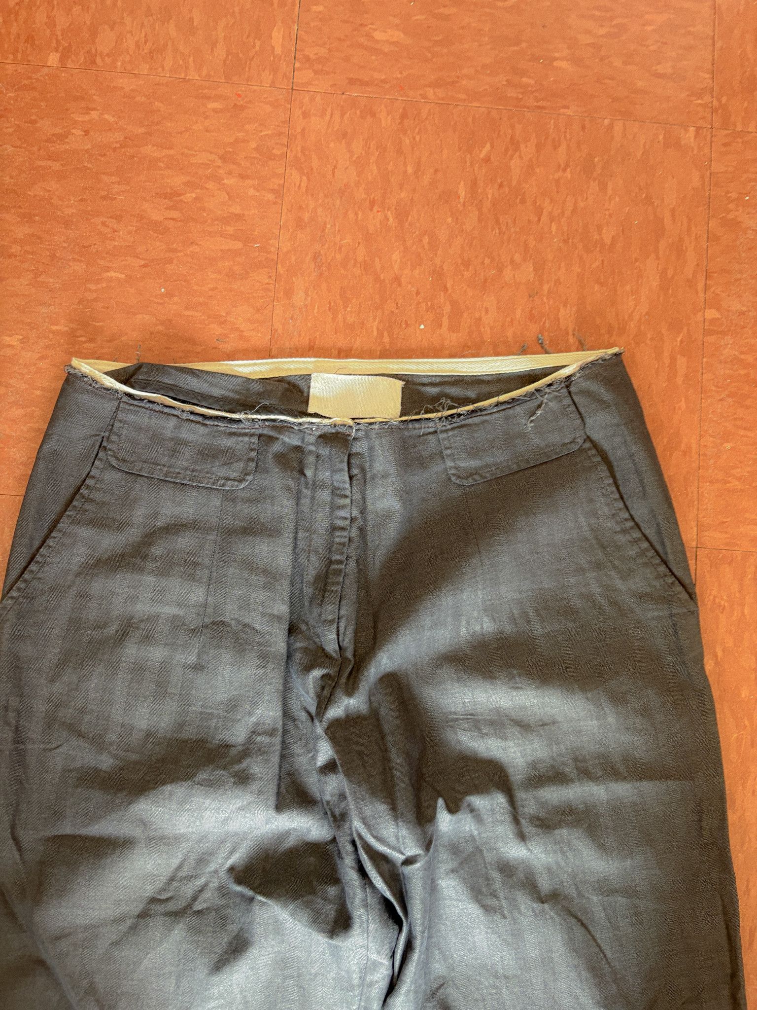Maison Margiela Martin Margiela SS02 (Blank Tag) Frayed Tape Pants Size US 30 / EU 46 - 3 Thumbnail