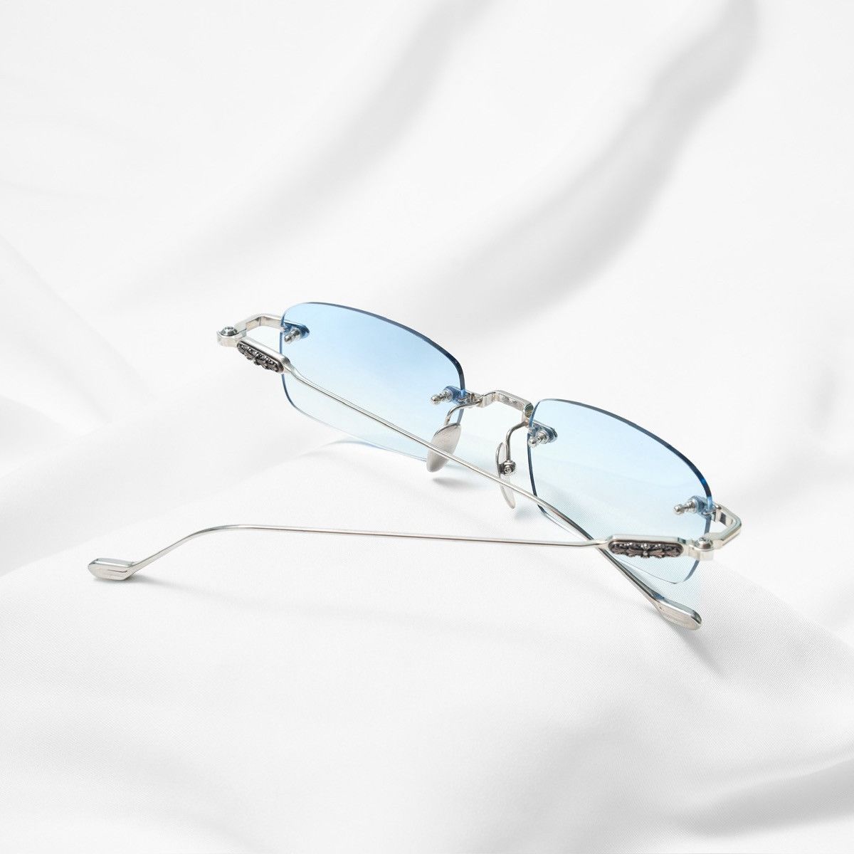 Chrome Hearts CHROME HEARTS SOFFFFFFFFERS I MATTE BLACK / SHINY SILVER Size ONE SIZE - 7 Thumbnail