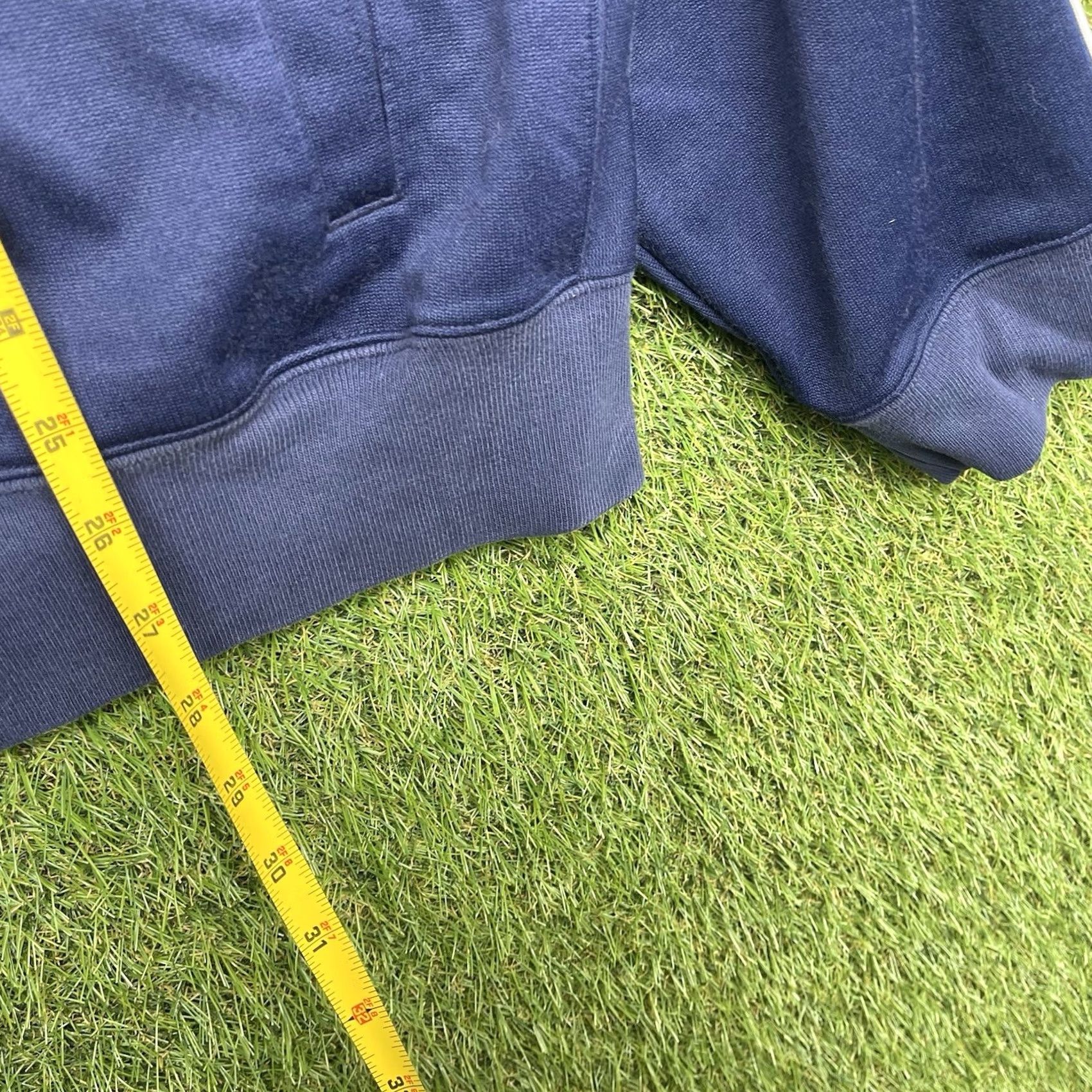 Polo Ralph Lauren Polo Ralph Lauren Track Jacket Mens XL Sport Performance Navy Blue Stripe RL y2k Size US XL / EU 56 / 4 - 4 Thumbnail