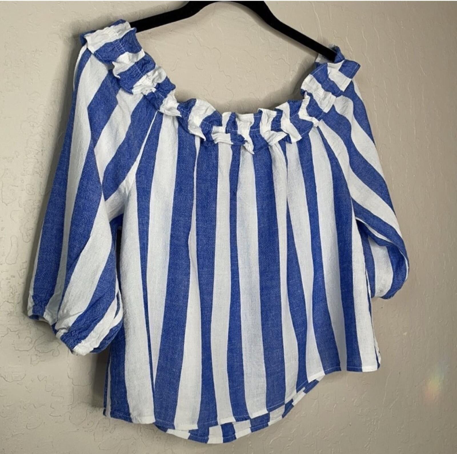 Chocolate Chocolate linen top Size M / US 6-8 / IT 42-44 - 3 Thumbnail