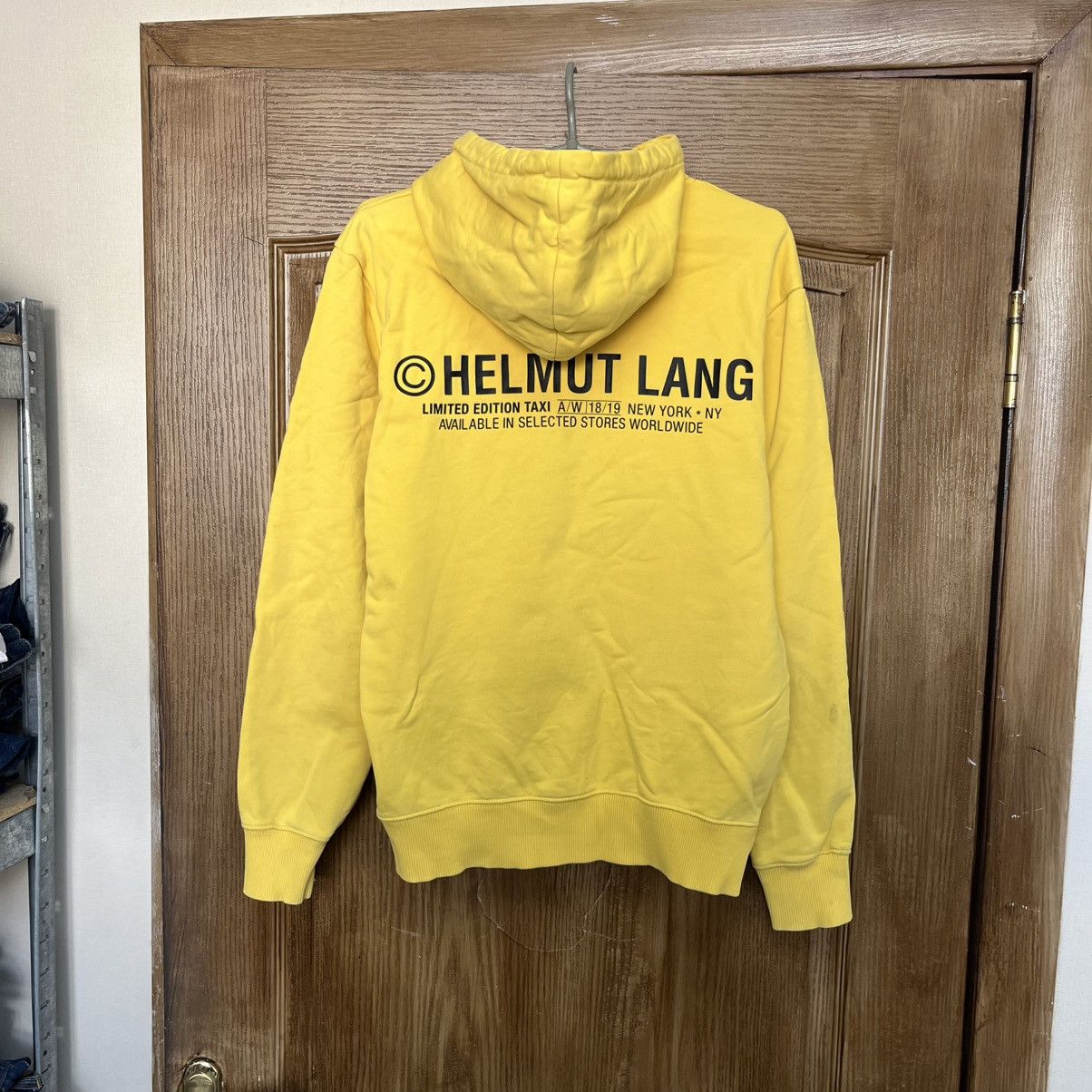 Helmut Lang Taxi Hoodie Big Logo