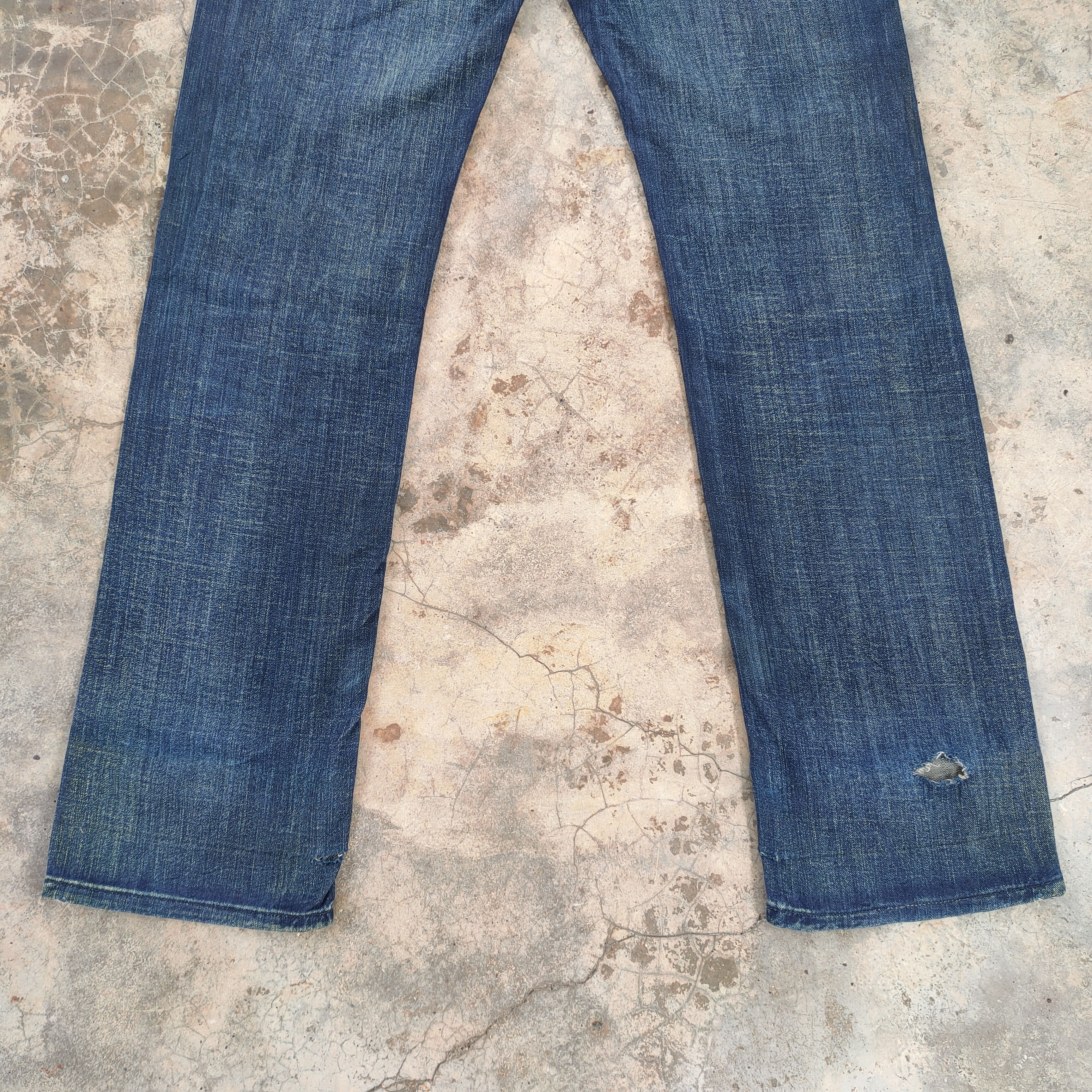 Diesel W34×34 VINTAGE DIESEL FADED RIPPED JEANS DENIM PANTS Size US 34 / EU 50 - 12 Thumbnail
