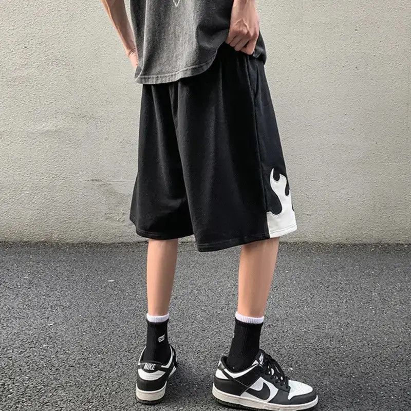 Japanese Brand × Vintage Designer Sport Vintage Flame Summer Shorts Unisex Size US 32 / EU 48 - 4 Thumbnail