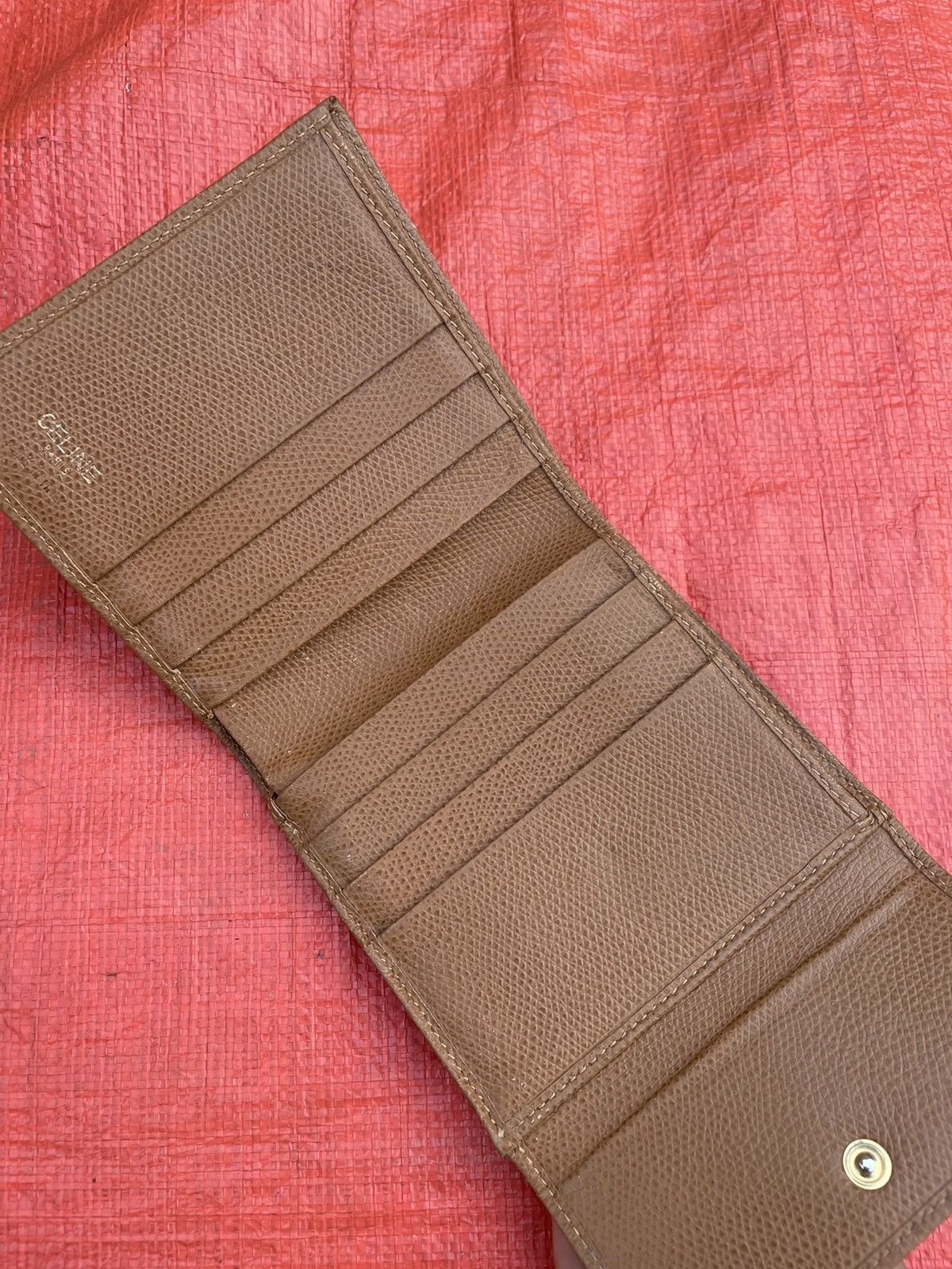 Celine Vtg Celine Tri-Fold Wallet Size ONE SIZE - 7 Thumbnail
