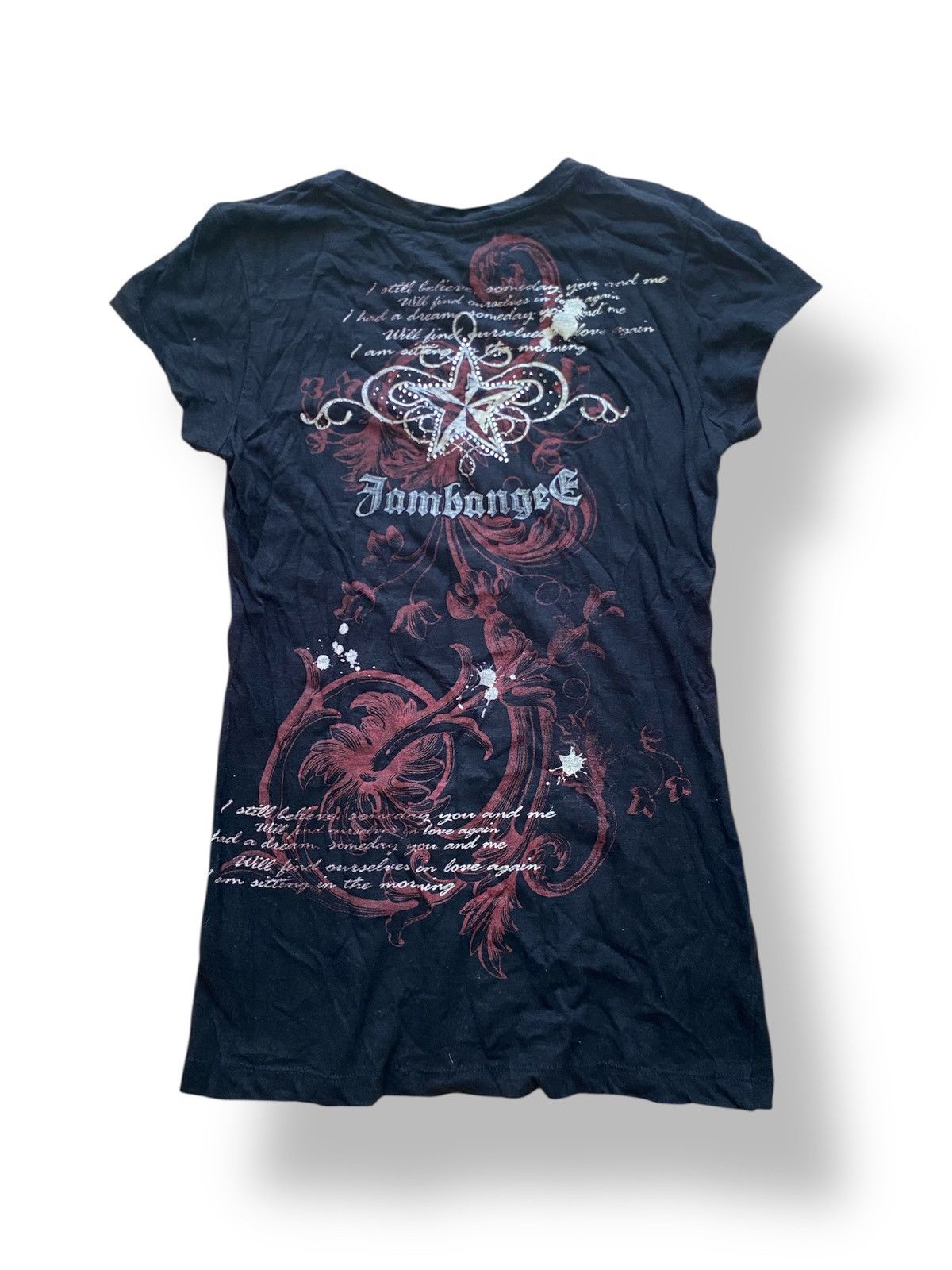 Vintage Jambangee poem goth vkei lgb style tee Size US S / EU 44-46 / 1 - 2 Thumbnail