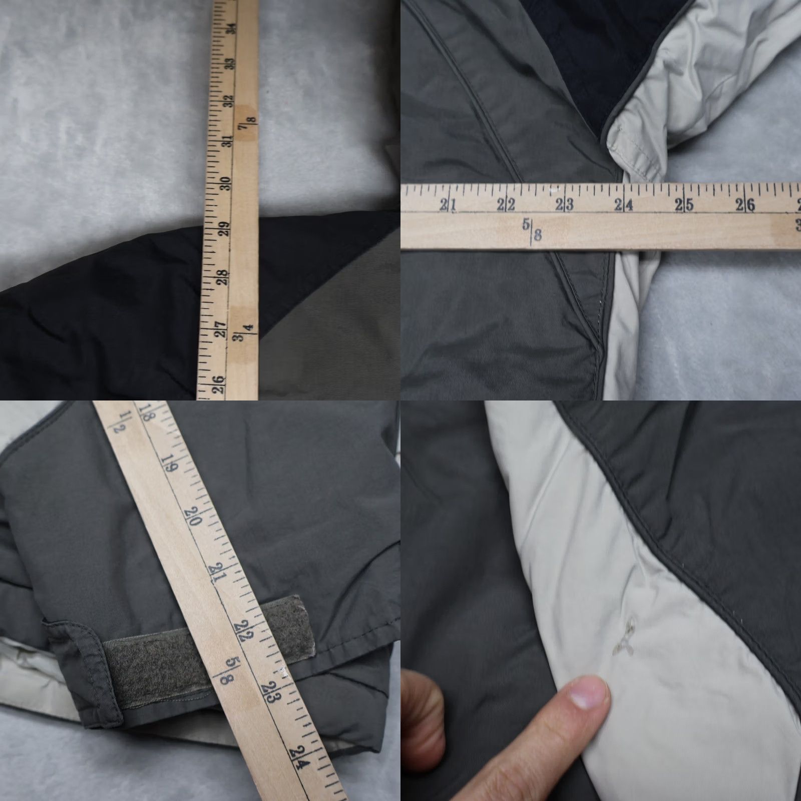 Rains Columbia Jacket Mens Large Hooded Insulated Outdoor Snow Wind Rain Gray Parka Size US L / EU 52-54 / 3 - 9 Thumbnail