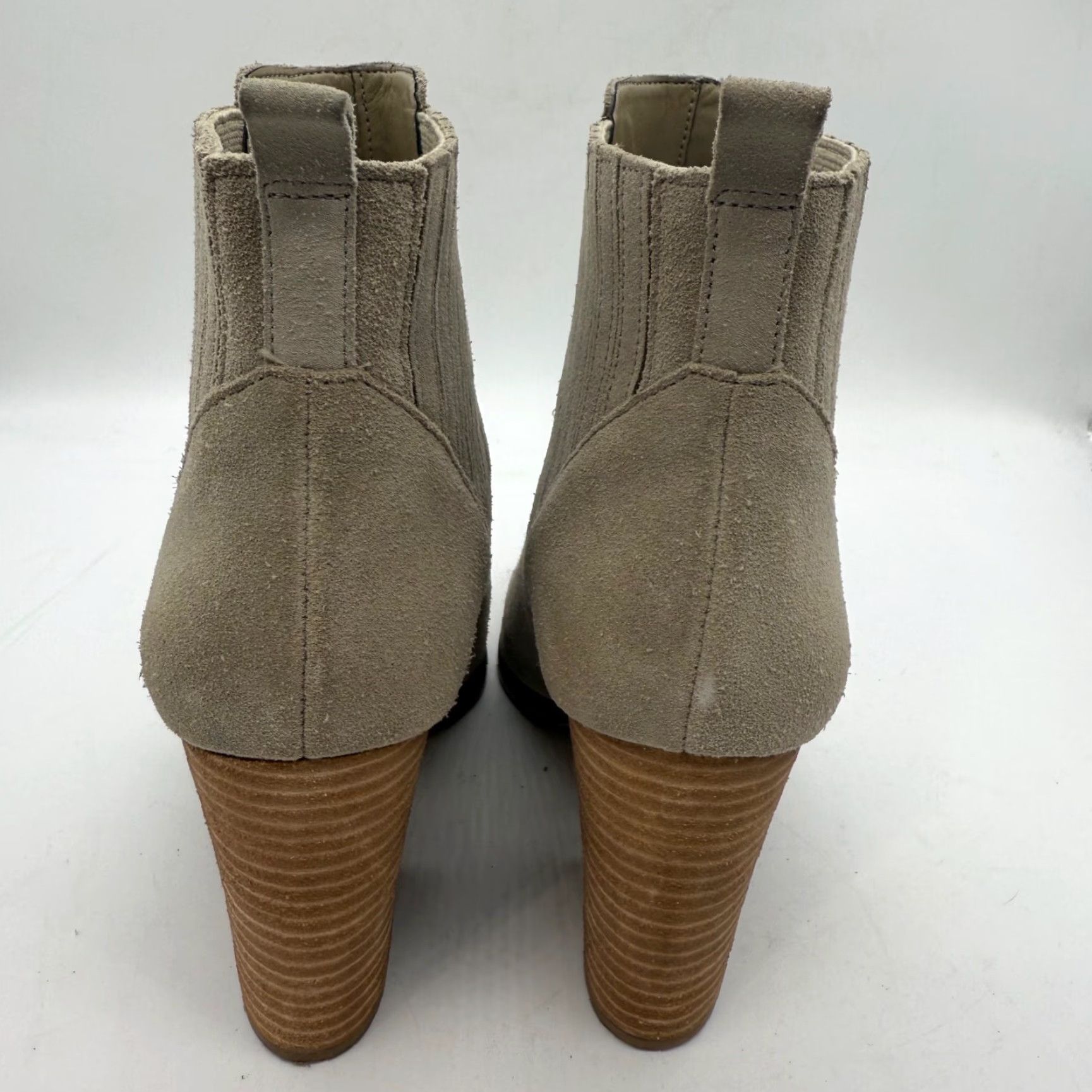 Marc Fisher Marc Fisher Womens Bootie Suede Gray Pointed Toe Block Heel Ankle Bootie Sz 7 Size US 7 / IT 37 - 6 Thumbnail