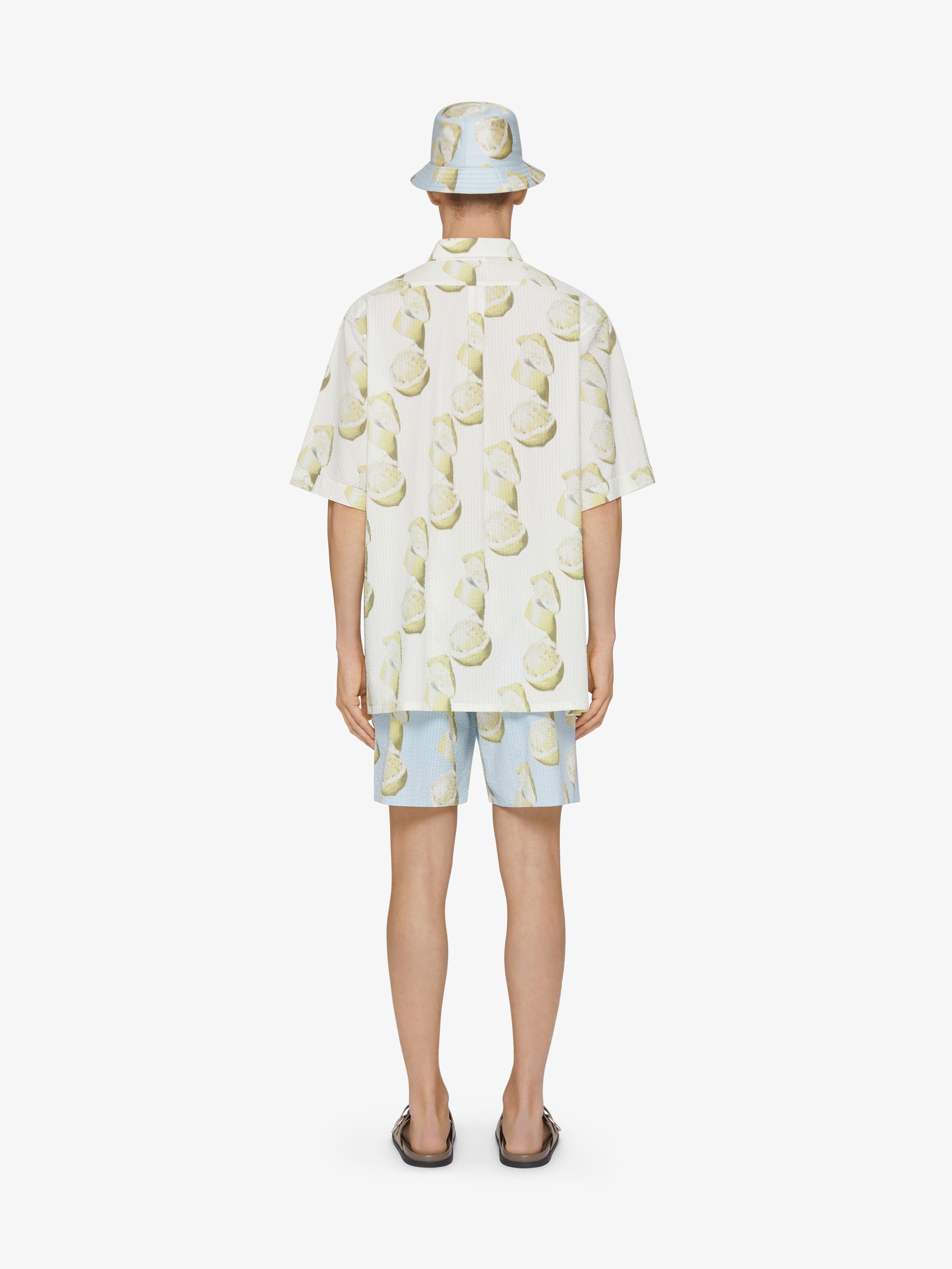 Givenchy o1w1db10925 Base Short Sleeve Shirt in Multicolor Size US M / EU 48-50 / 2 - 4 Thumbnail