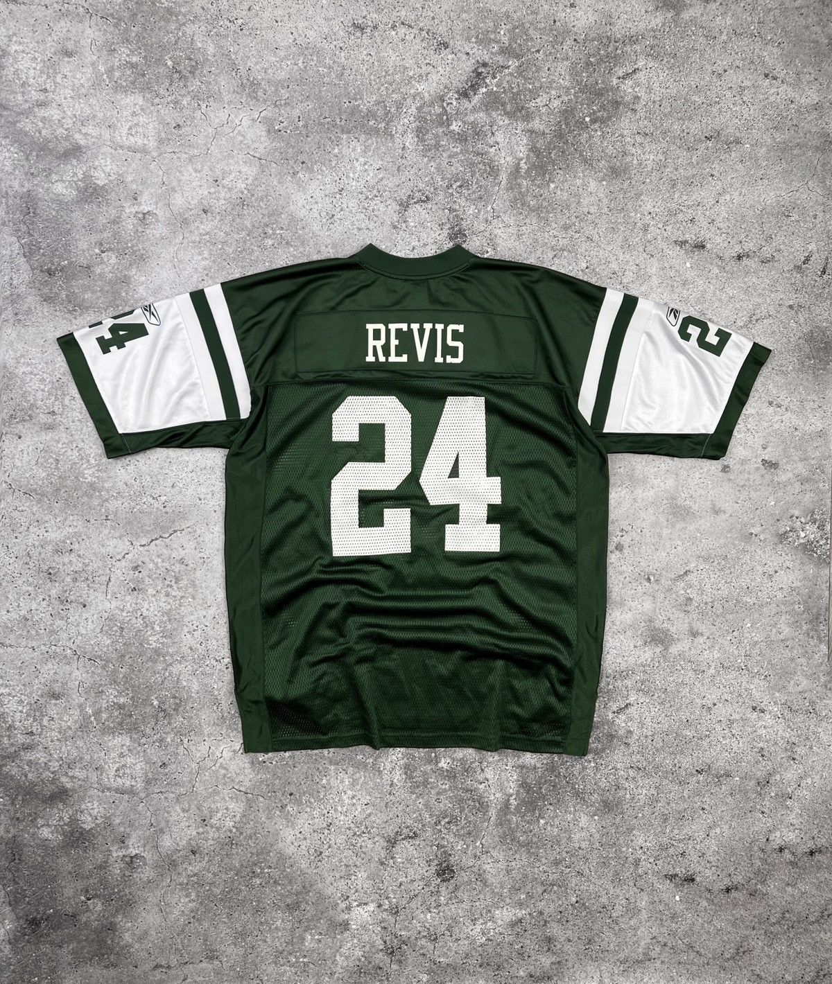 NFL Reebok On Field New York Jets NFL Darrelle Revis #24 Jersey Size US XL / EU 56 / 4 - 4 Thumbnail