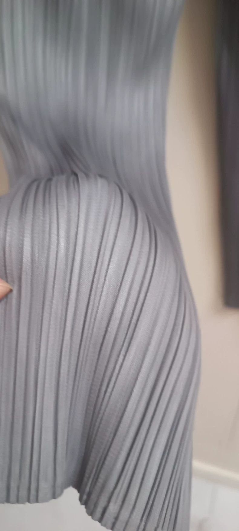 Issey Miyake issey miyake size:3 Grey pleated straight-leg pants Size 42" / US 20 - 4 Thumbnail
