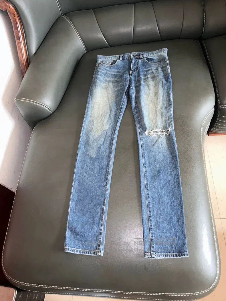 Other Saint Laurent Distressed Slim Fit Jeans. Size US 29 - 1 Thumbnail