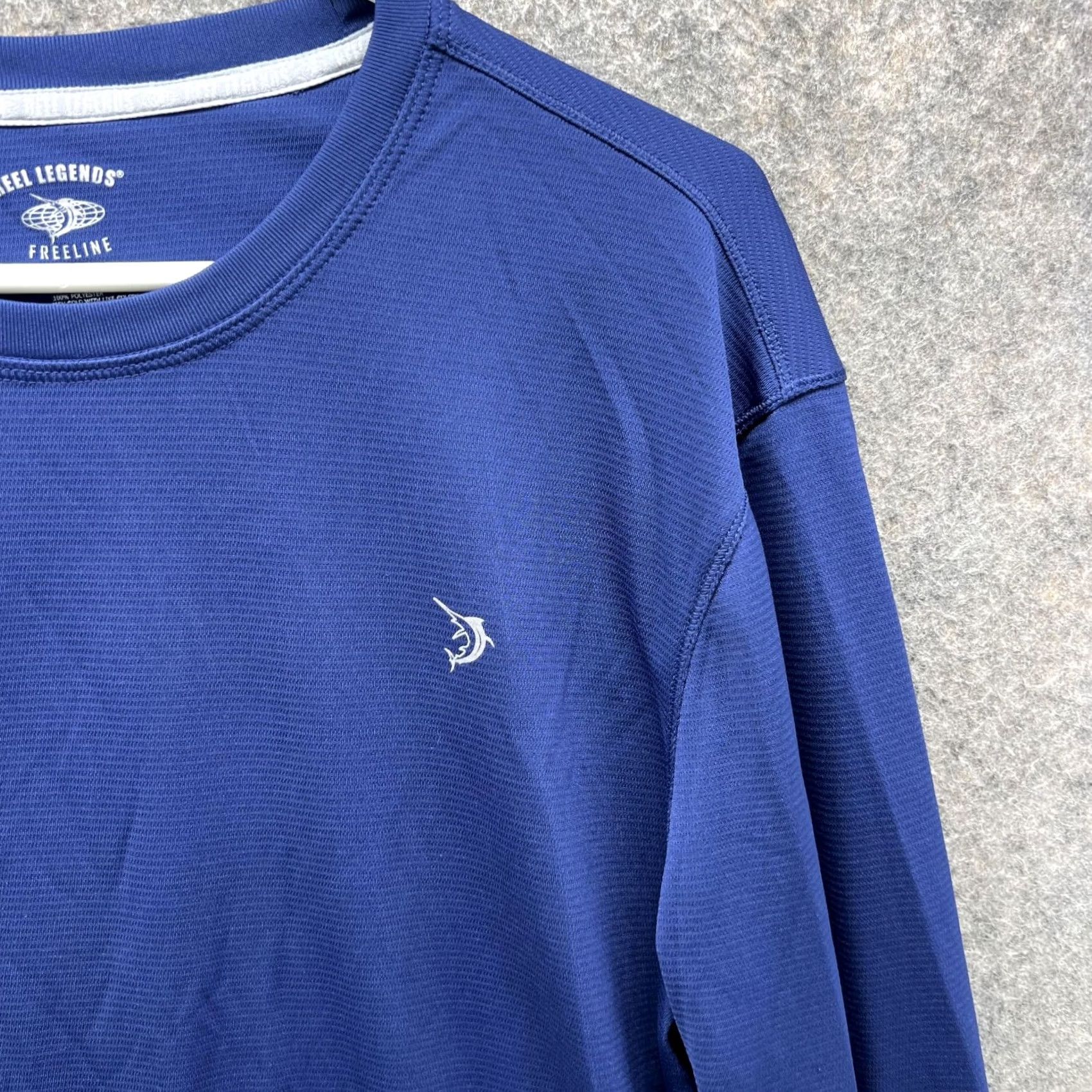 Vintage Reel Legends Sweatshirt Men Medium Adult Blue Logo Pullover Crew Neck Size US M / EU 48-50 / 2 - 4 Thumbnail