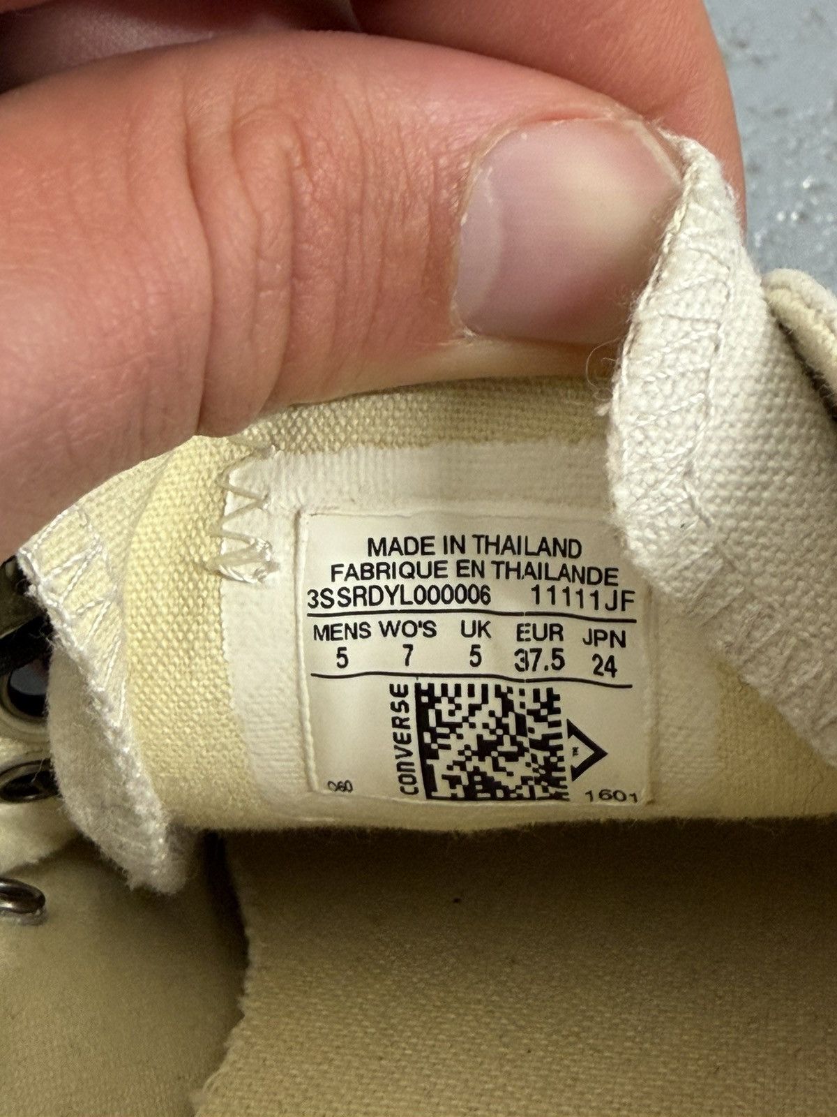 Converse John Varvatos x Converse Multi-Lace Sneakers Size US 7.5 / IT 37.5 - 8 Thumbnail