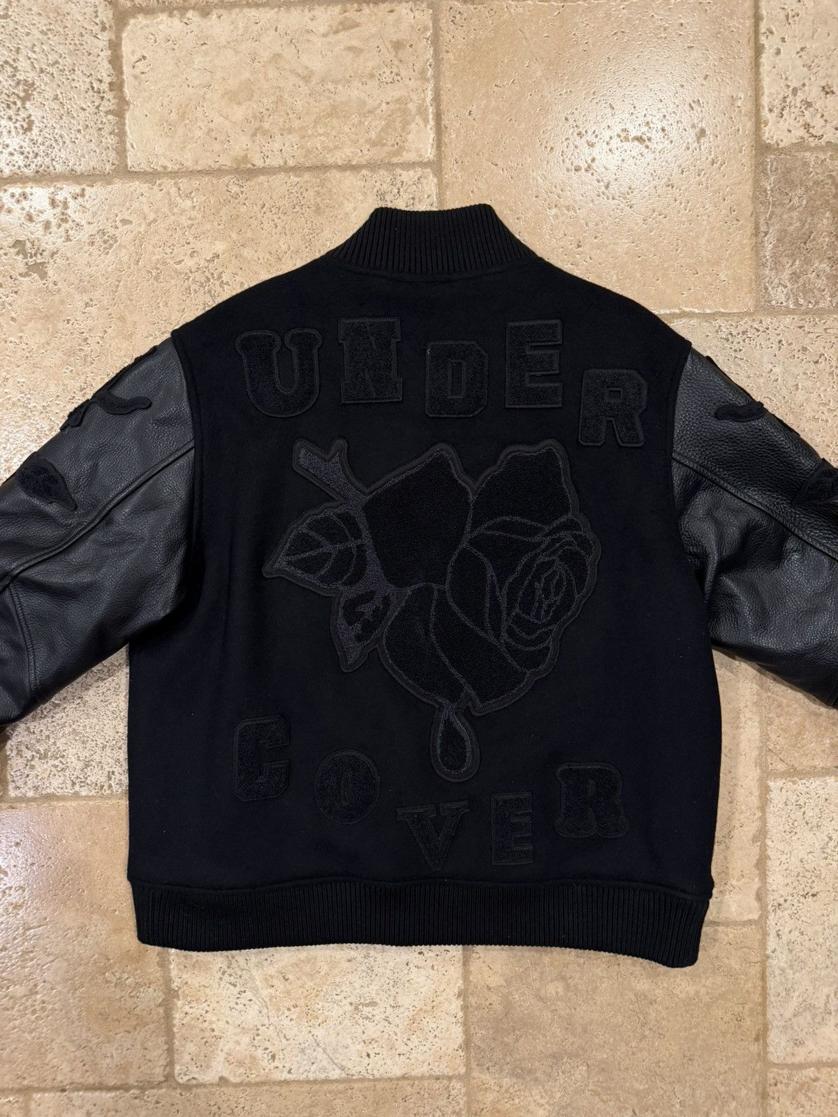 Undercover Undercover Black A Wolf Will Never Be A Pet Varsity Jacket Size US M / EU 48-50 / 2 - 15 Thumbnail