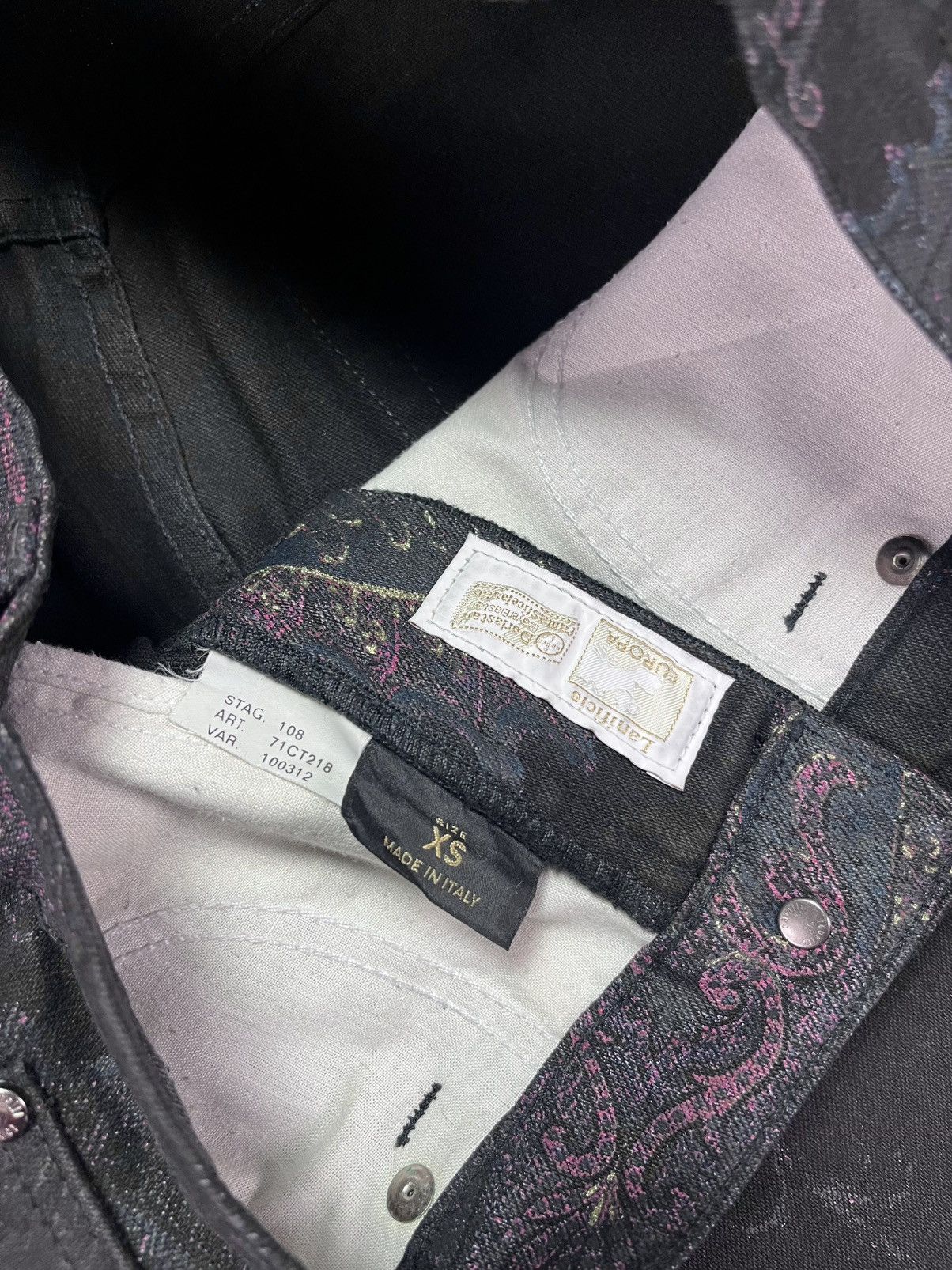 Roberto Cavalli Roberto Cavalli Paisley Printed Rare Jeans XS 26 27 Size US 27 - 8 Thumbnail