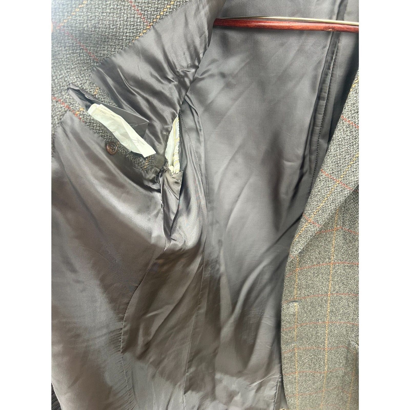 Isaia Gianluca Isaia 100% Cashmere Blazer Napoli Size 52 Size 52R - 9 Thumbnail