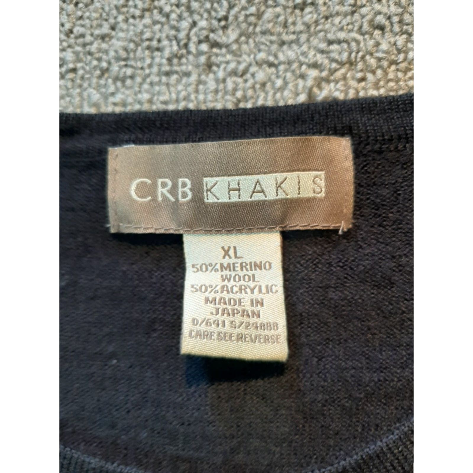 Carolina Herrera Carolina Herrera Sweater Mens XL Long Sleeve Black 50% Merino Wool Knit Pullover Classic Casual Size US XL / EU 56 / 4 - 2 Thumbnail