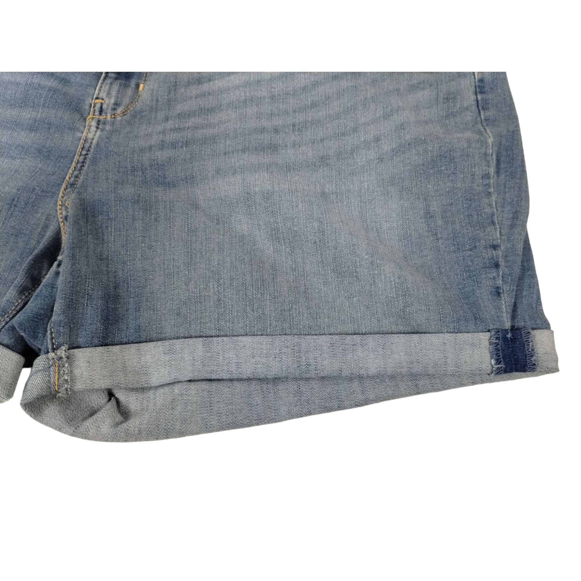 Levi's Levi Strauss Signature Gold Denim Mid Rise Shorts Womens 24 Size 24" / US 00 / IT 34 - 6 Thumbnail
