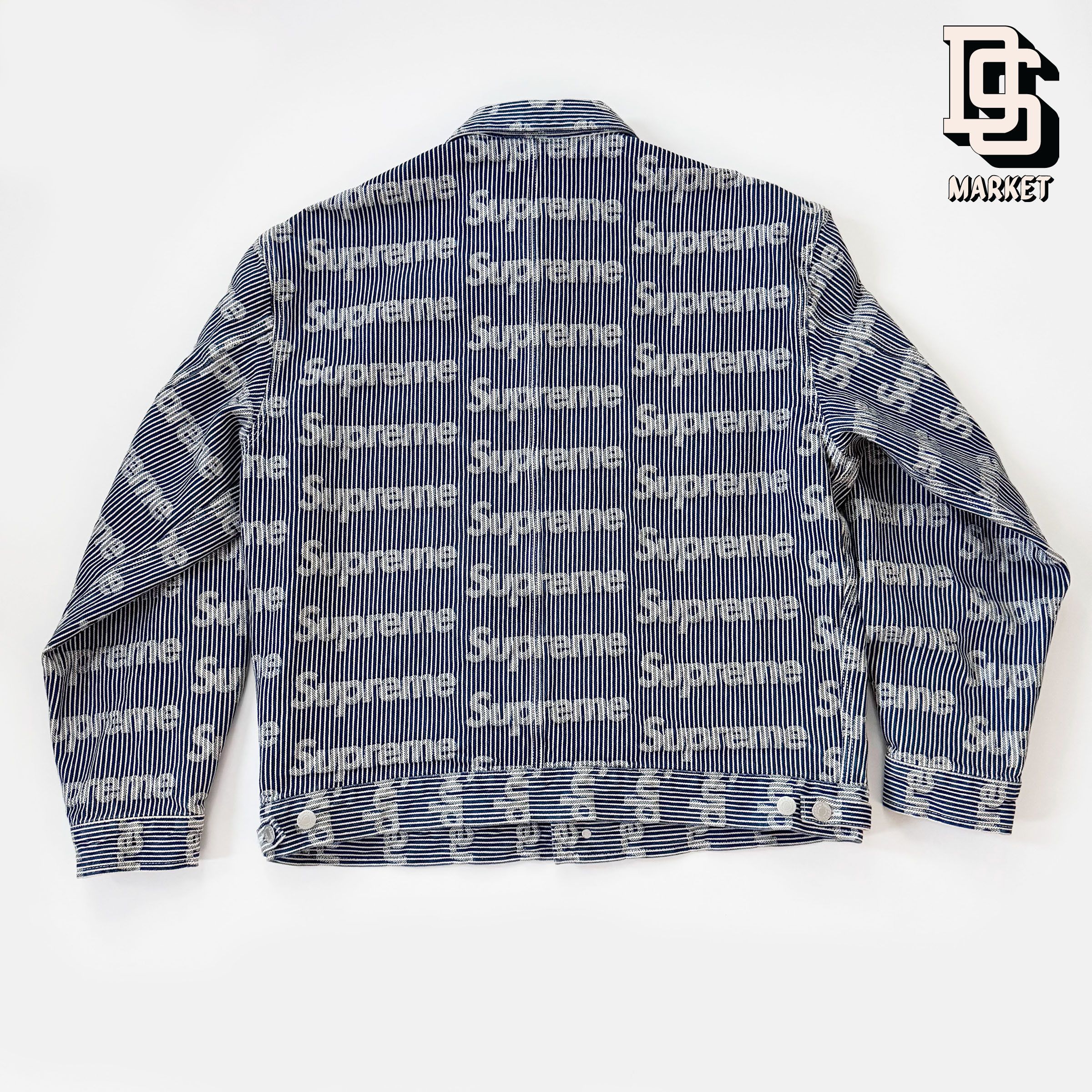 Supreme SUPREME DENIM CHORE TRUCKER JACKET S/S 2024 BOX LOGO DENIM 
