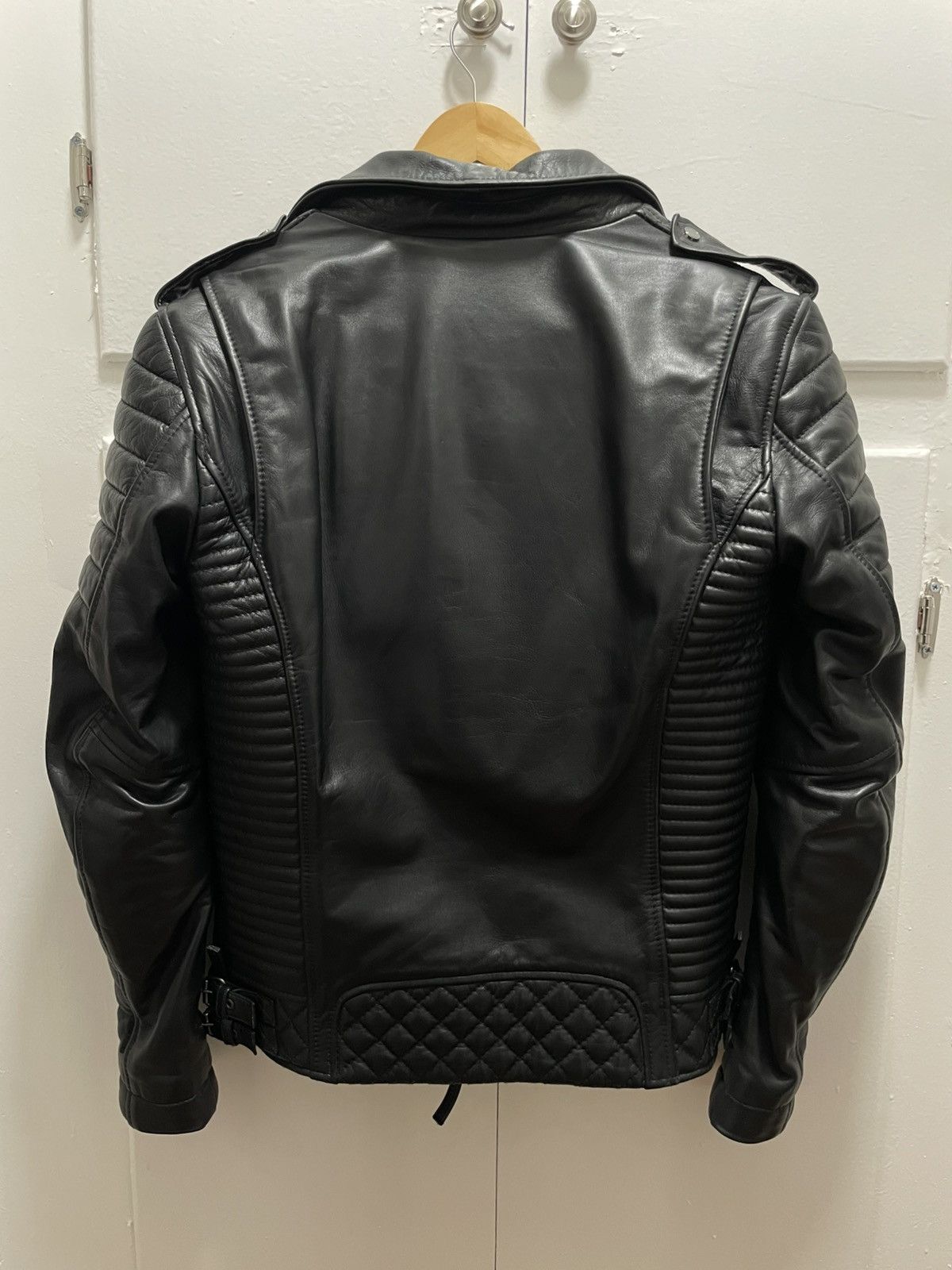Boda Skins Boda Skins Kay Michaels Black Tall M Biker Leather Jacket CE Size US M / EU 48-50 / 2 - 4 Thumbnail