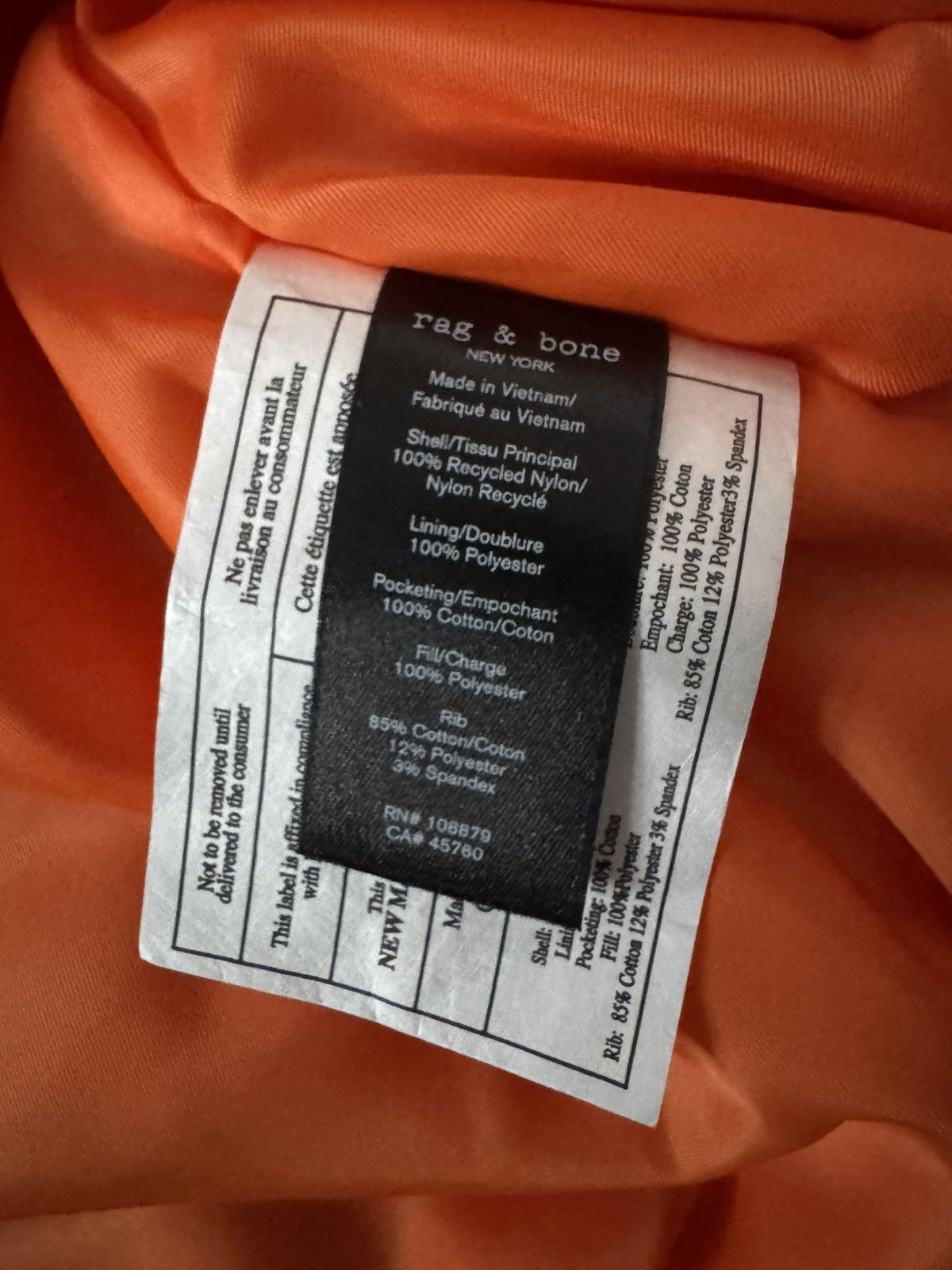 Rag & Bone Rag & Bone Manston Bomber Jacket Black Small BNWT Size US S / EU 44-46 / 1 - 13 Thumbnail