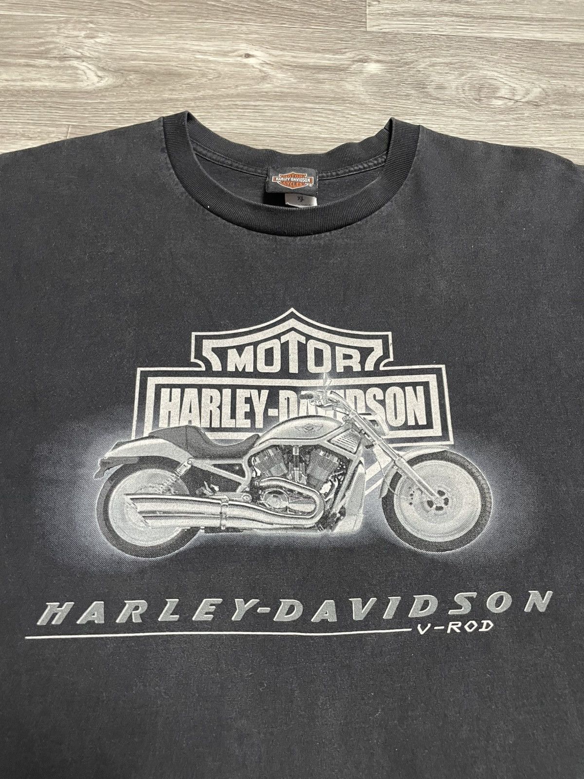 Harley Davidson Vintage Harley Davidson Big Logo T-Shirts Size US XL / EU 56 / 4 - 6 Thumbnail