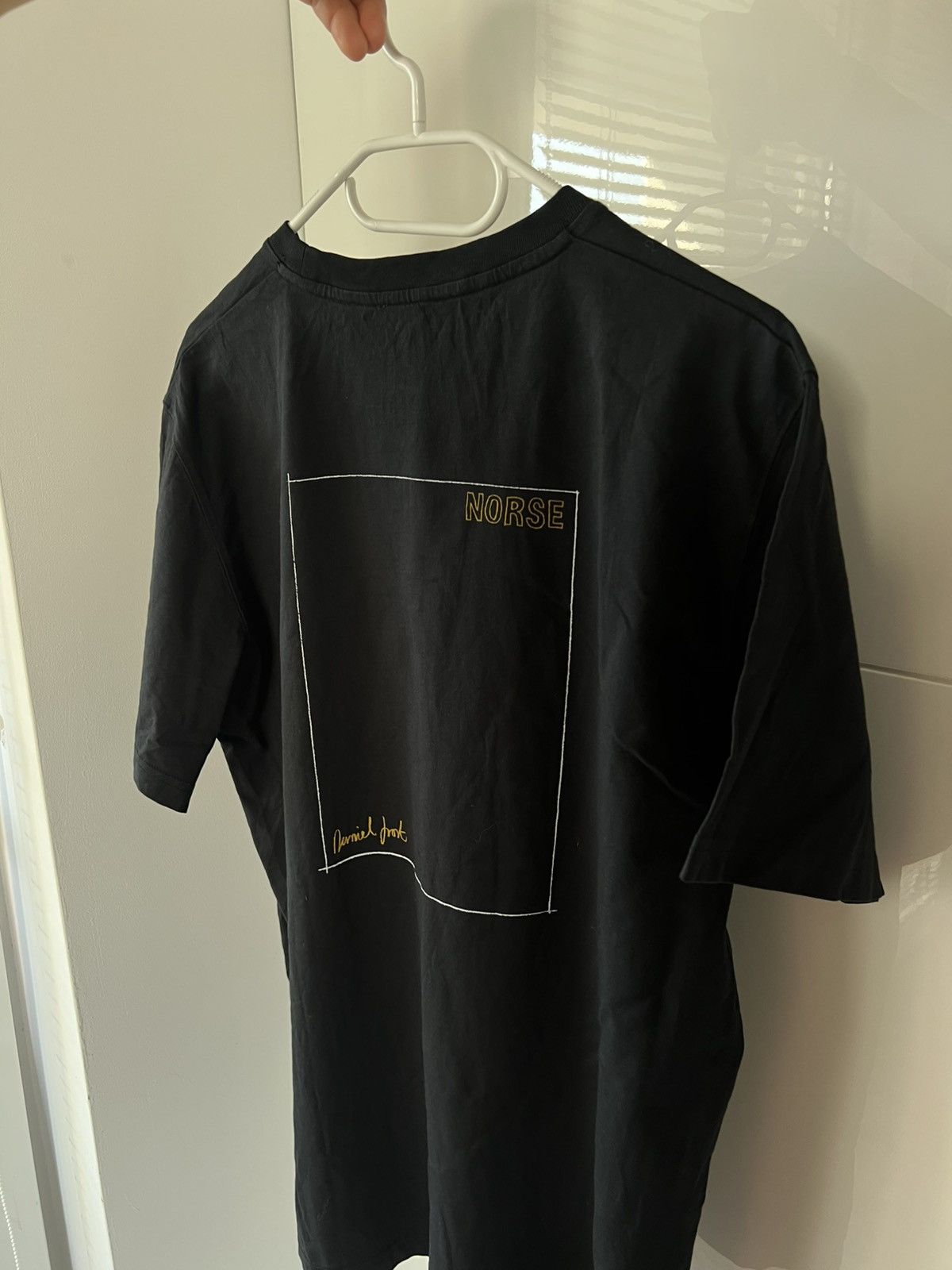 Norse Projects Norse Projects X Daniel Frost Kayak Avant Garde Bug Logo Tee Size US XL / EU 56 / 4 - 1 Thumbnail