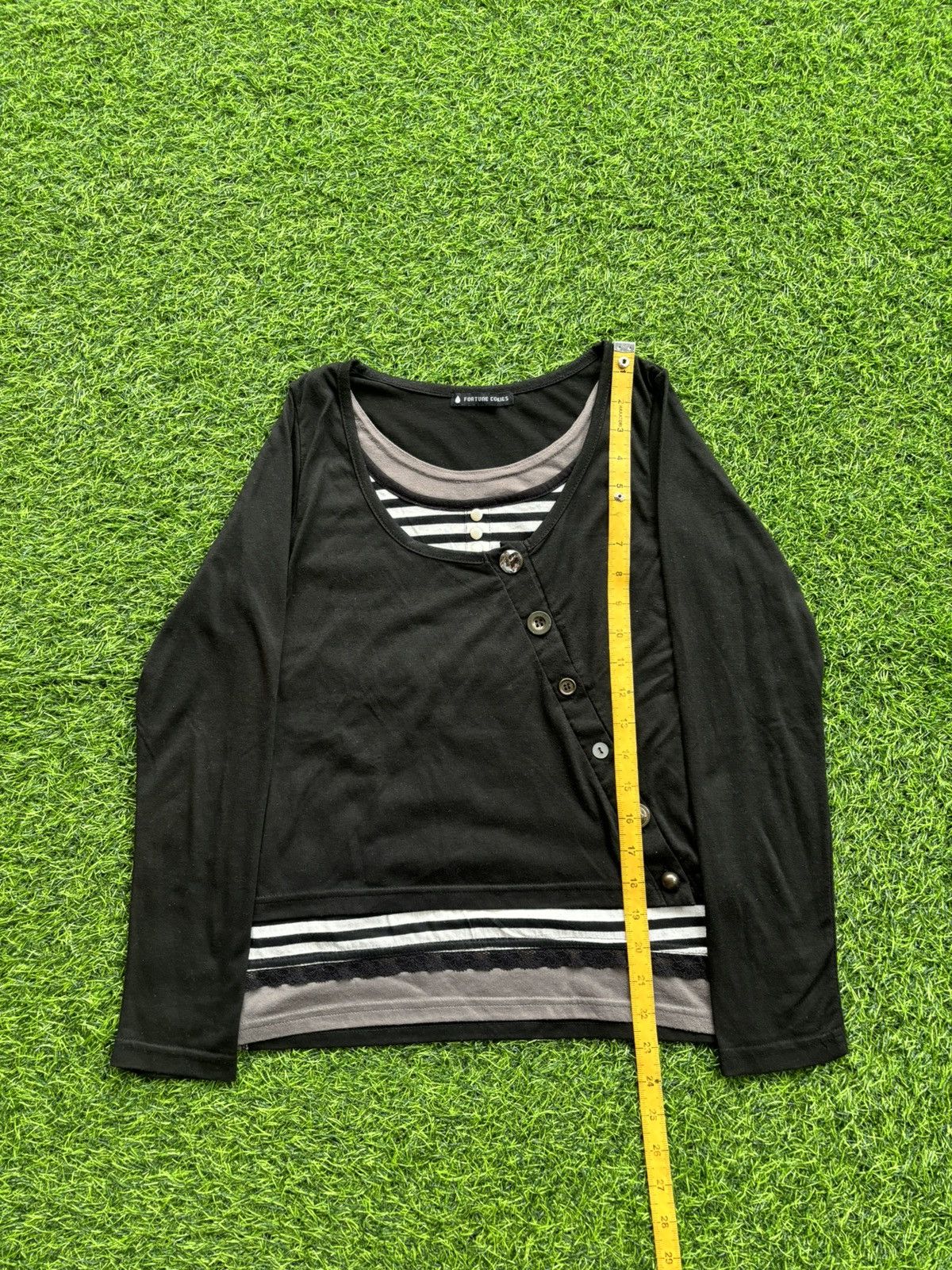 Hysteric Glamour Y2k Double Layer Fortune Cokies Longsleeve Size M / US 6-8 / IT 42-44 - 11 Thumbnail