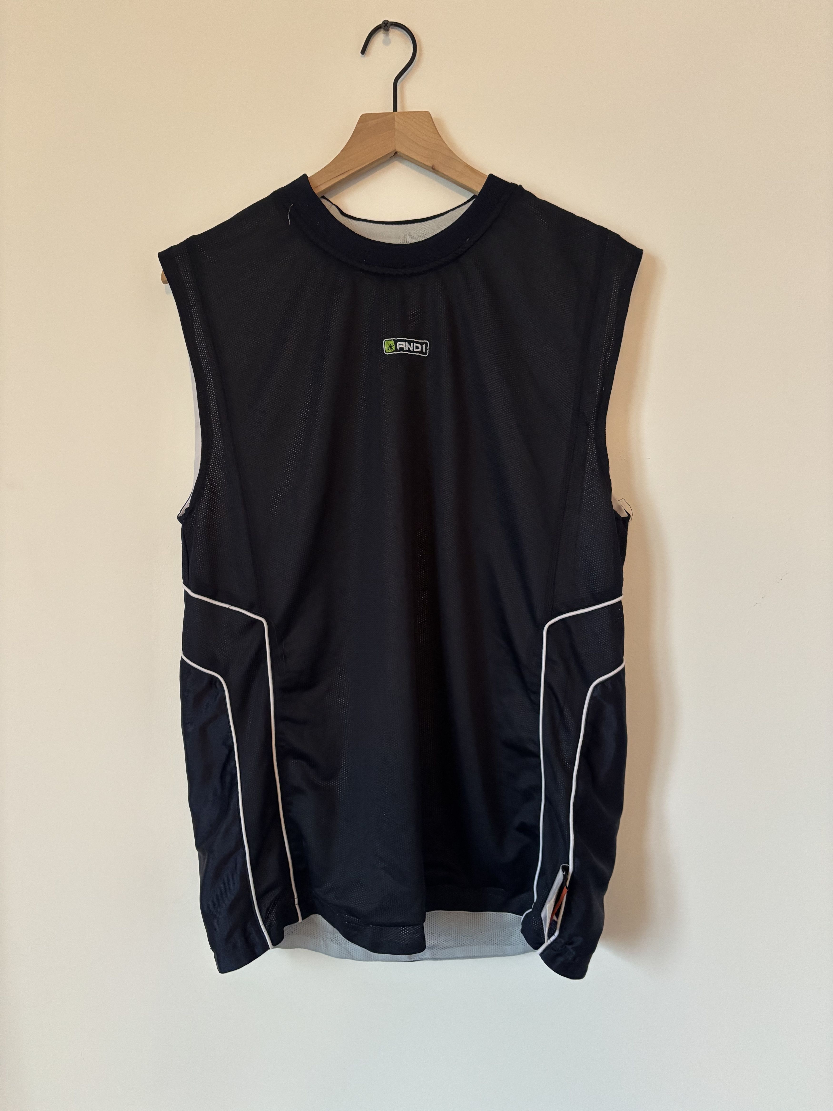 Other And1 Reversible Sleeveless Basketball Jersey Blue & Silver Size US M / EU 48-50 / 2 - 1 Thumbnail