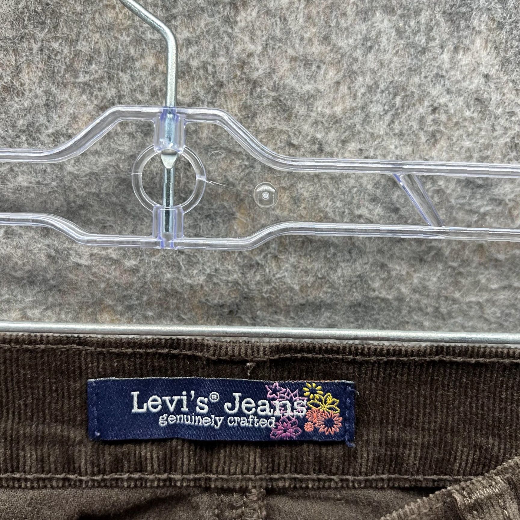 Levi's VINTAGE Levi's Pants Women 13 Chino Cotton Corduroy Brown Regular Straight Casual Clothes Womens 13 pants Brown Cotton Corduroy Levi's Vintage Size 34" / US 12 / IT 48 - 6 Thumbnail