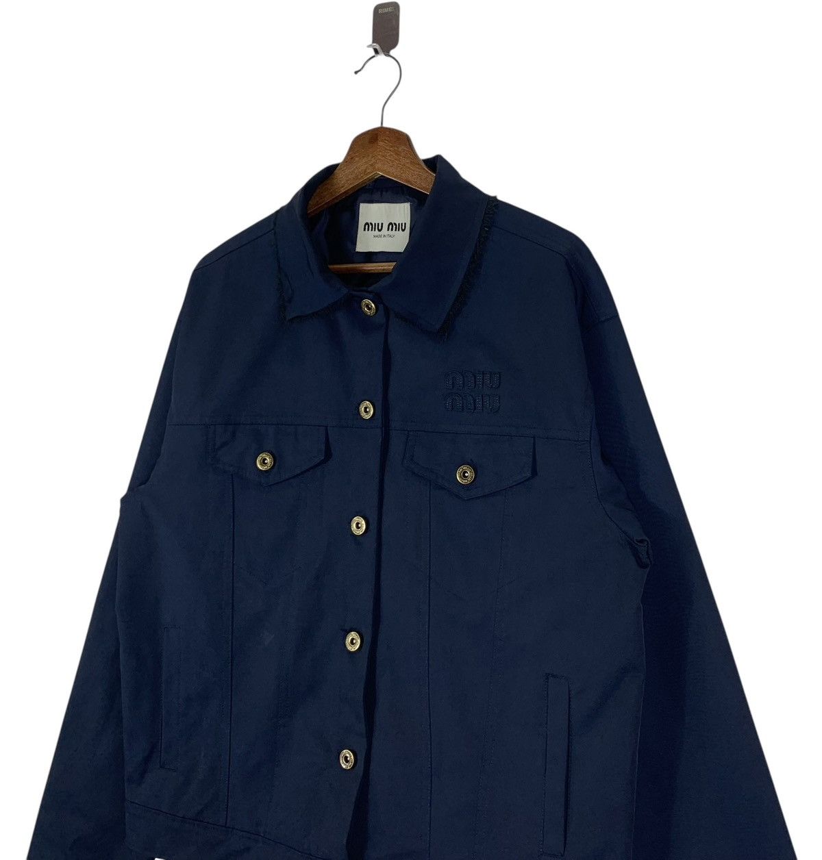 Miu Miu MIU MIU DOUBLE POCKET TRUCKERS JACKET Size US M / EU 48-50 / 2 - 3 Thumbnail