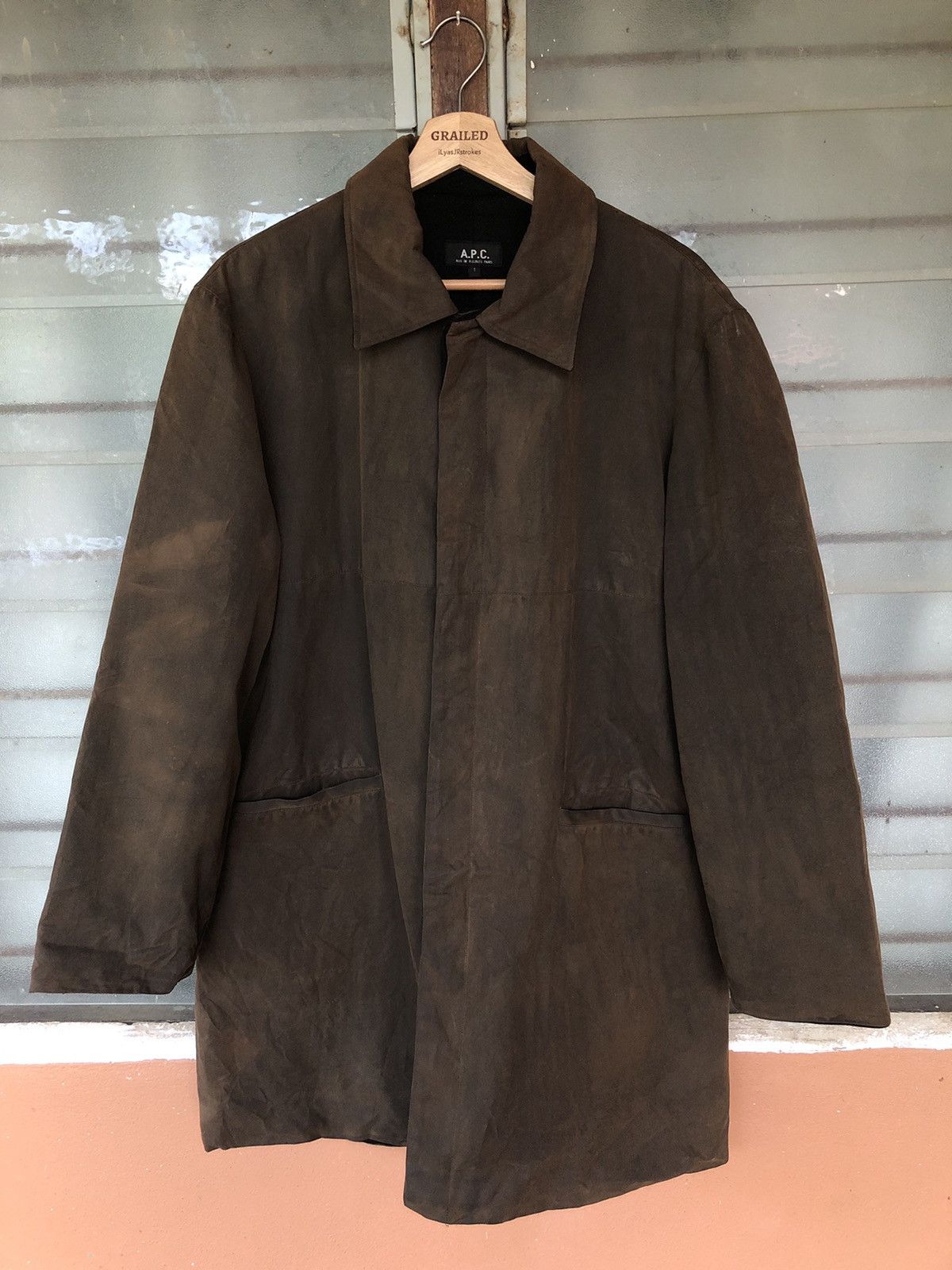A.P.C. Vintage APC Men’s Waxed Jacket Size US M / EU 48-50 / 2 - 6 Thumbnail