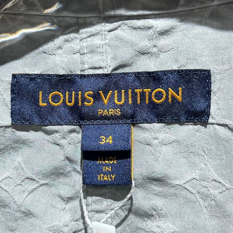 Louis Vuitton Louis Vuitton Grey Old-Flower Full Print Hooded Storm Jack Size XXS / US 00 / IT 34 - 3 Thumbnail